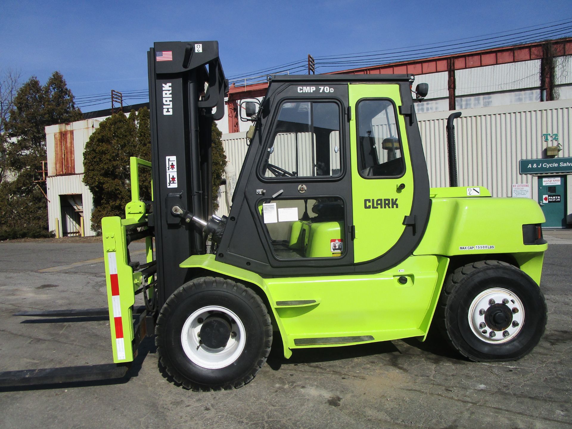 2006 Clark CMP70D 15,000lb Forklift