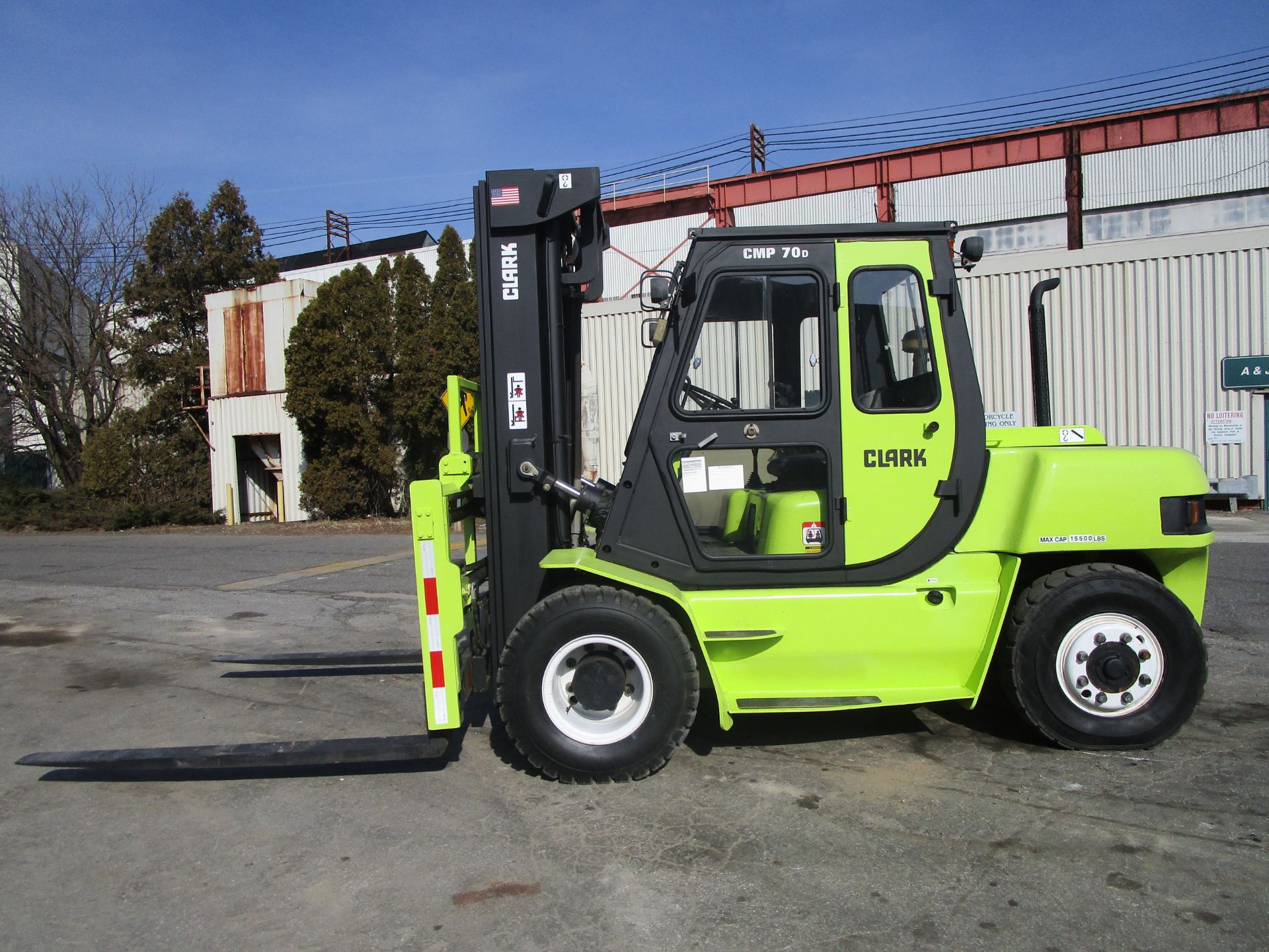 2006 Clark CMP70D 15,000lb Forklift - Image 4 of 12