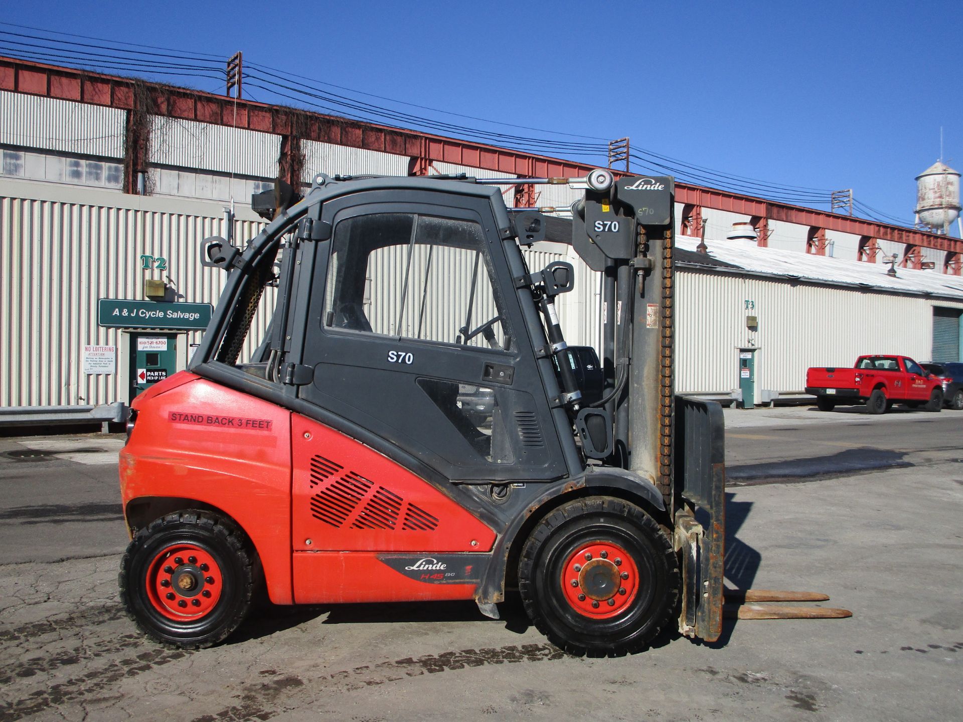 2016 Linde H45D 9,000lb Forklift