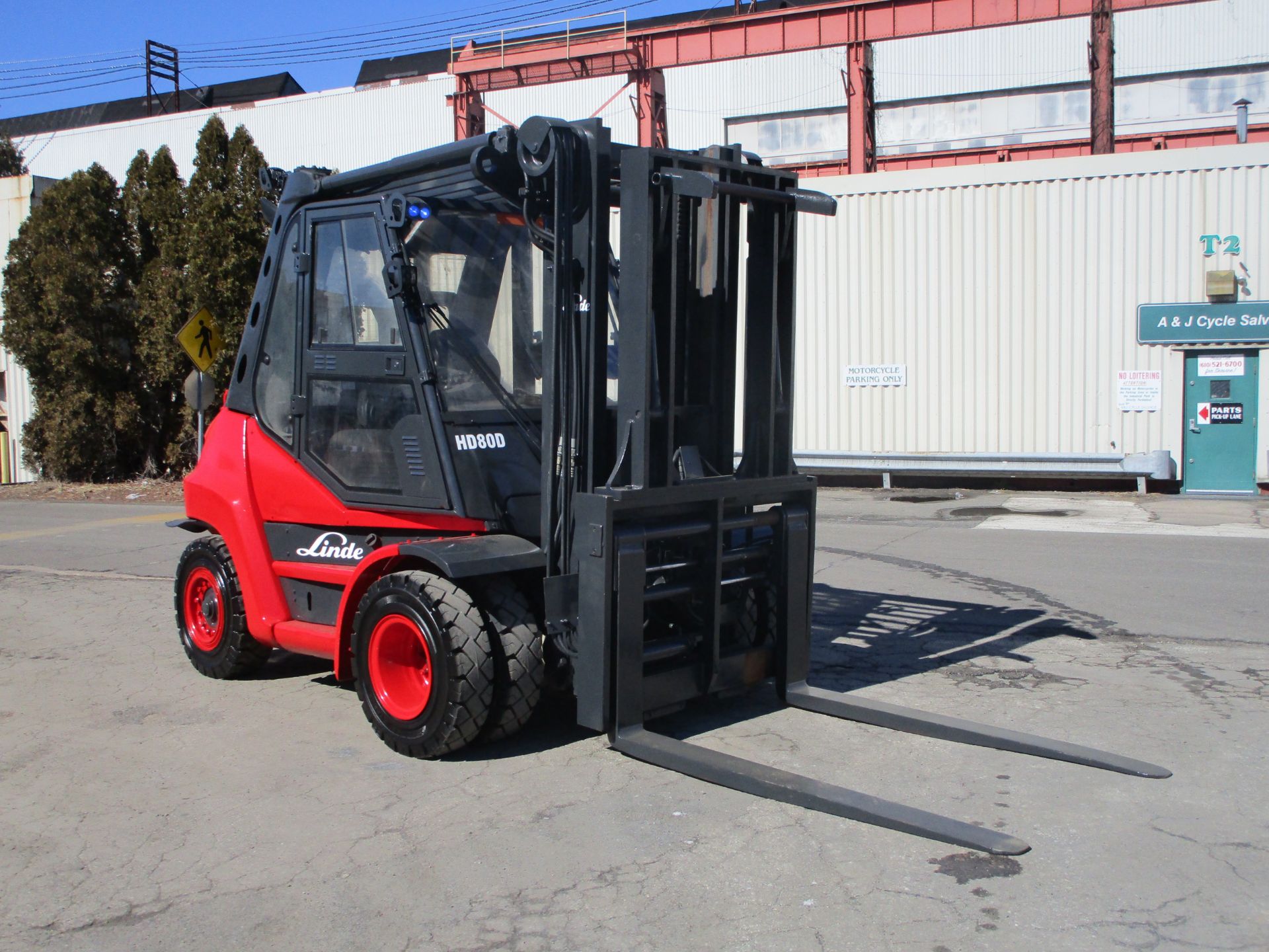 Linde H80D 17,500lb Forklift - Image 5 of 17