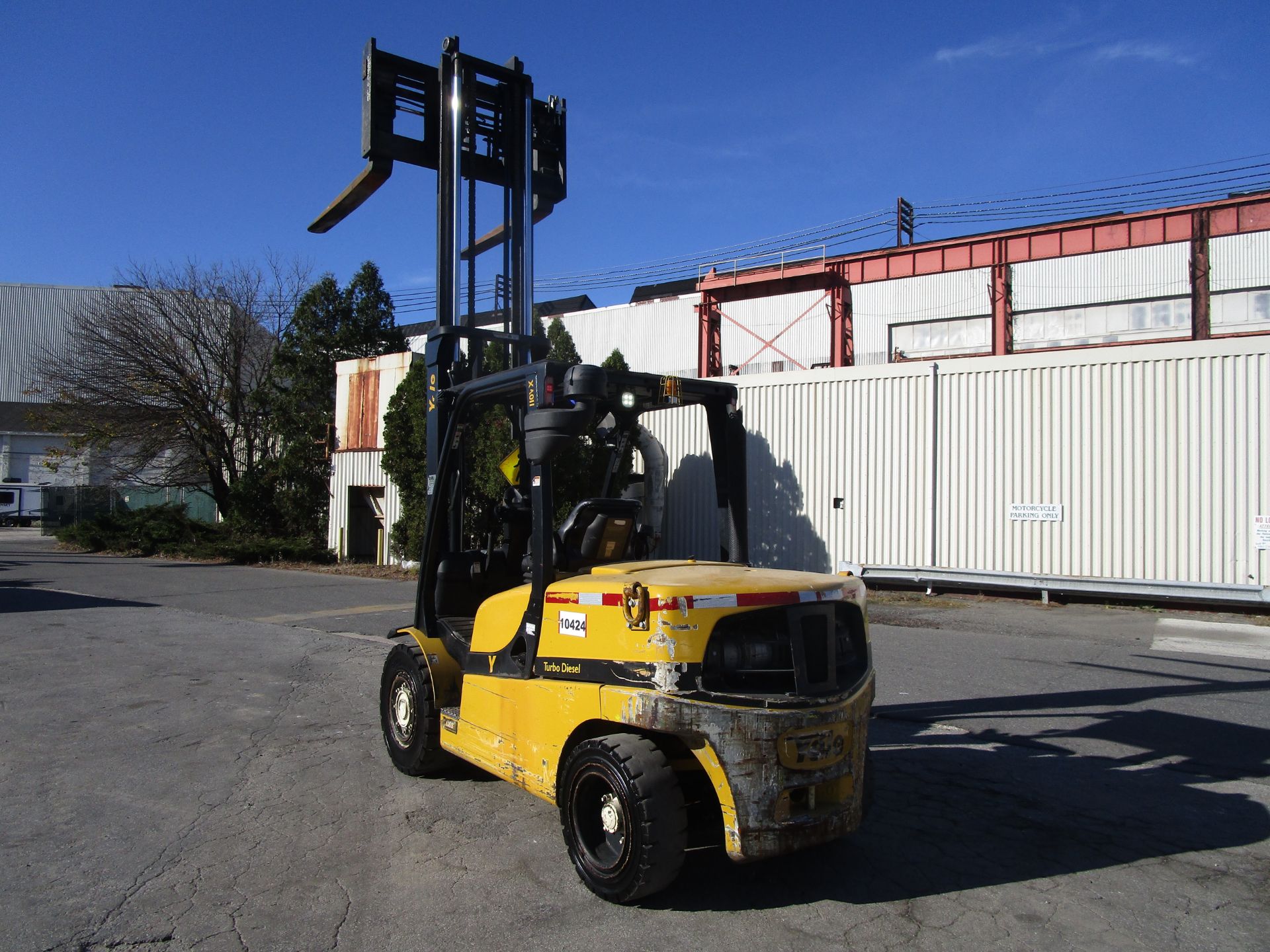 2014 Yale GDP110VX 11,000lb Forklift - Image 14 of 16