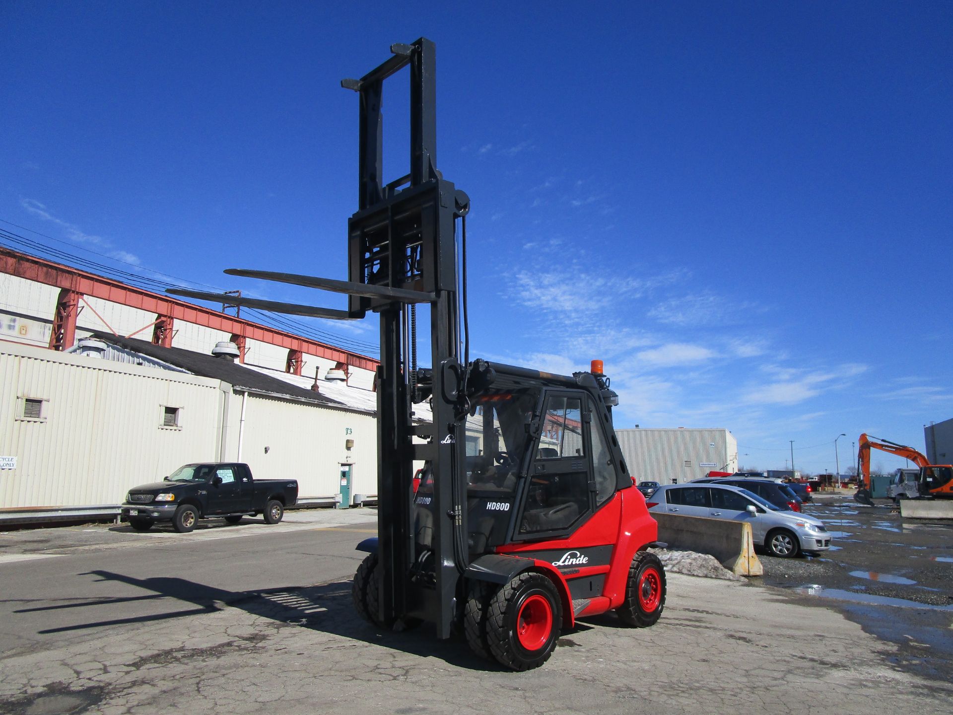 Linde H80D 17,500lb Forklift - Image 12 of 17