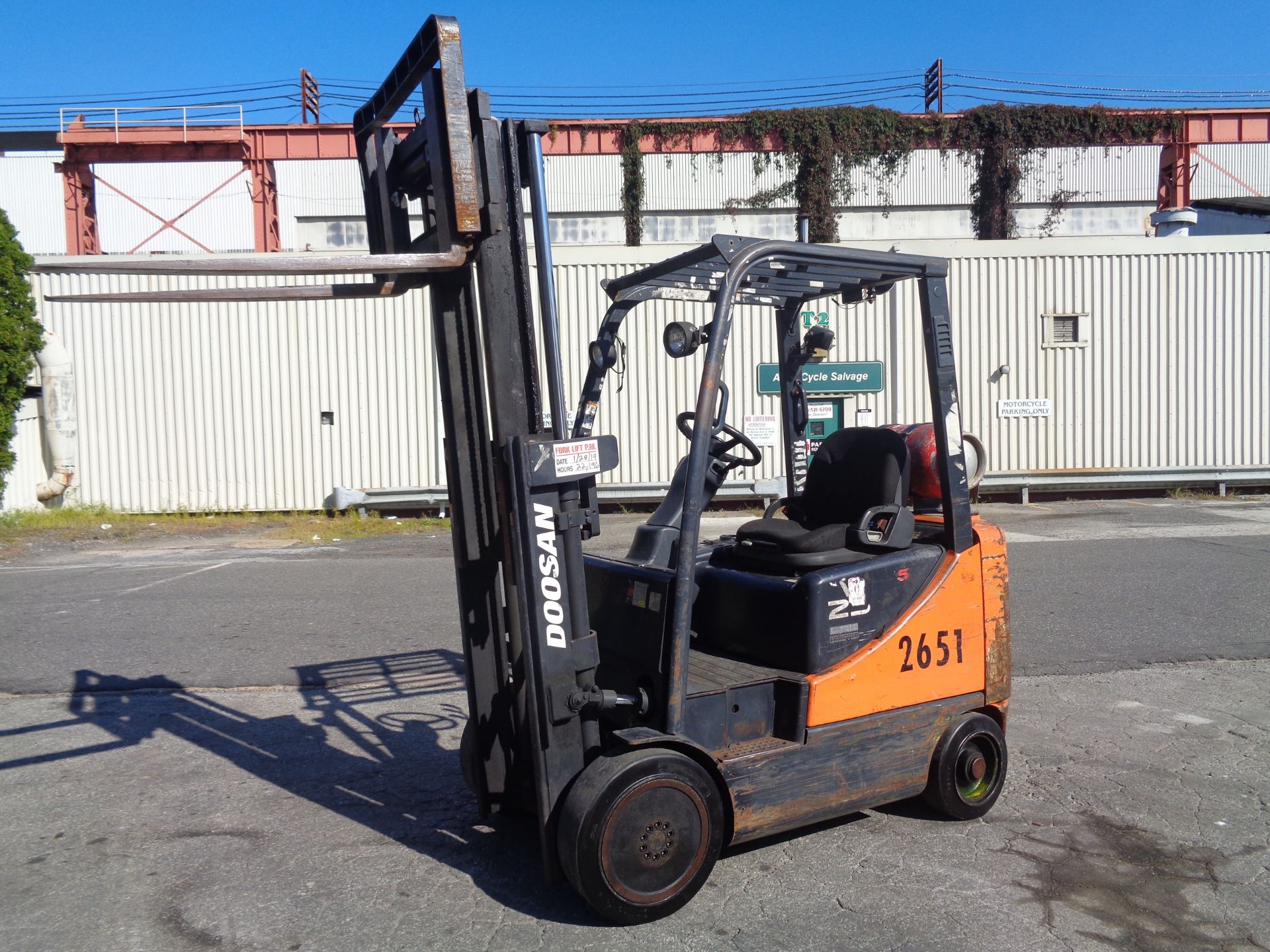 2009 Doosan GC25P-5 3,620lb Forklift - Image 12 of 16