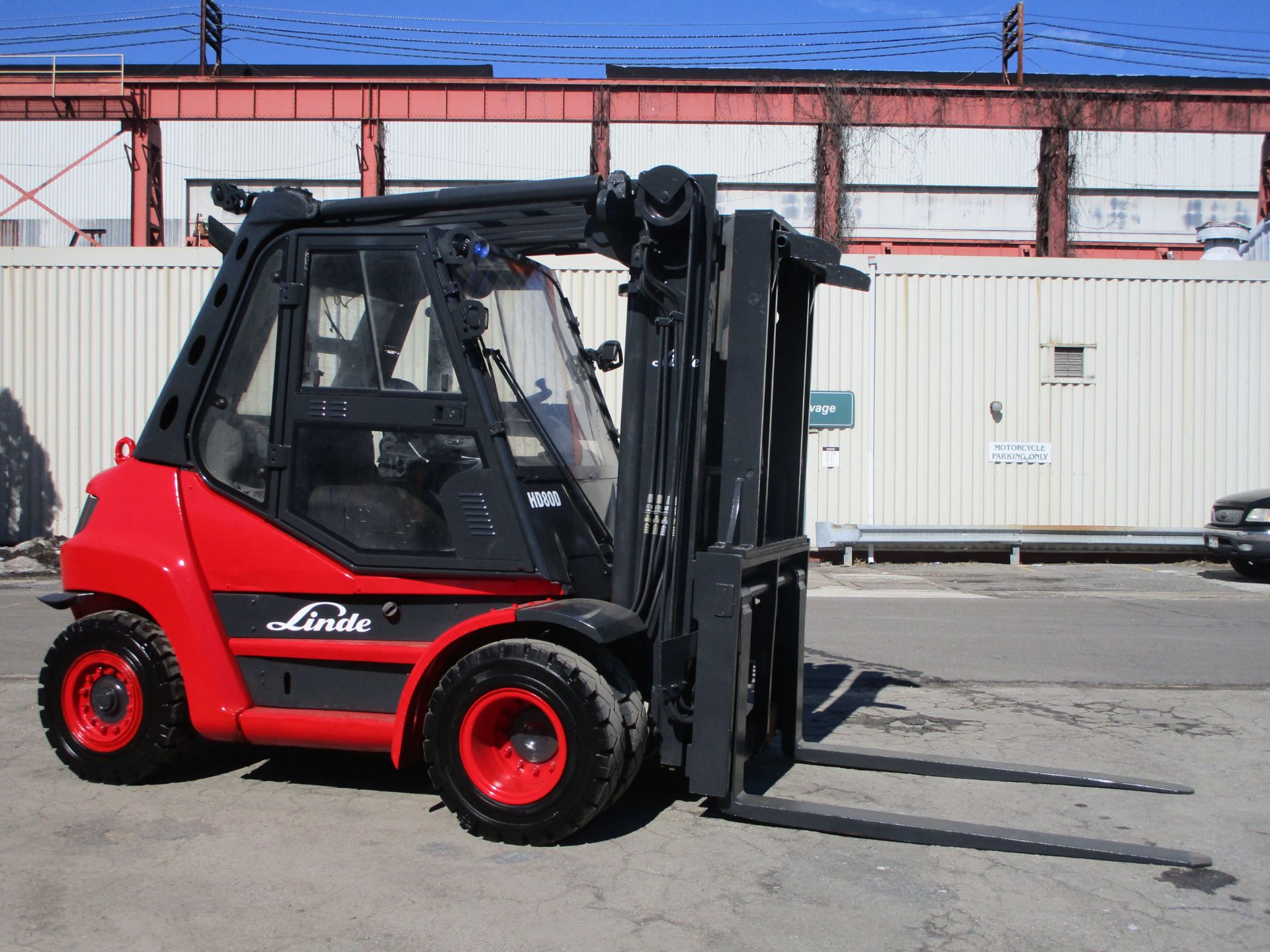 Linde H80D 17,500lb Forklift - Image 4 of 17