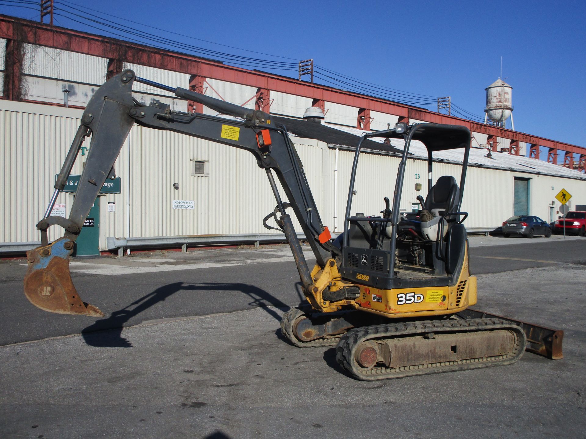 2012 John Deere 35D Excavator - Image 3 of 18