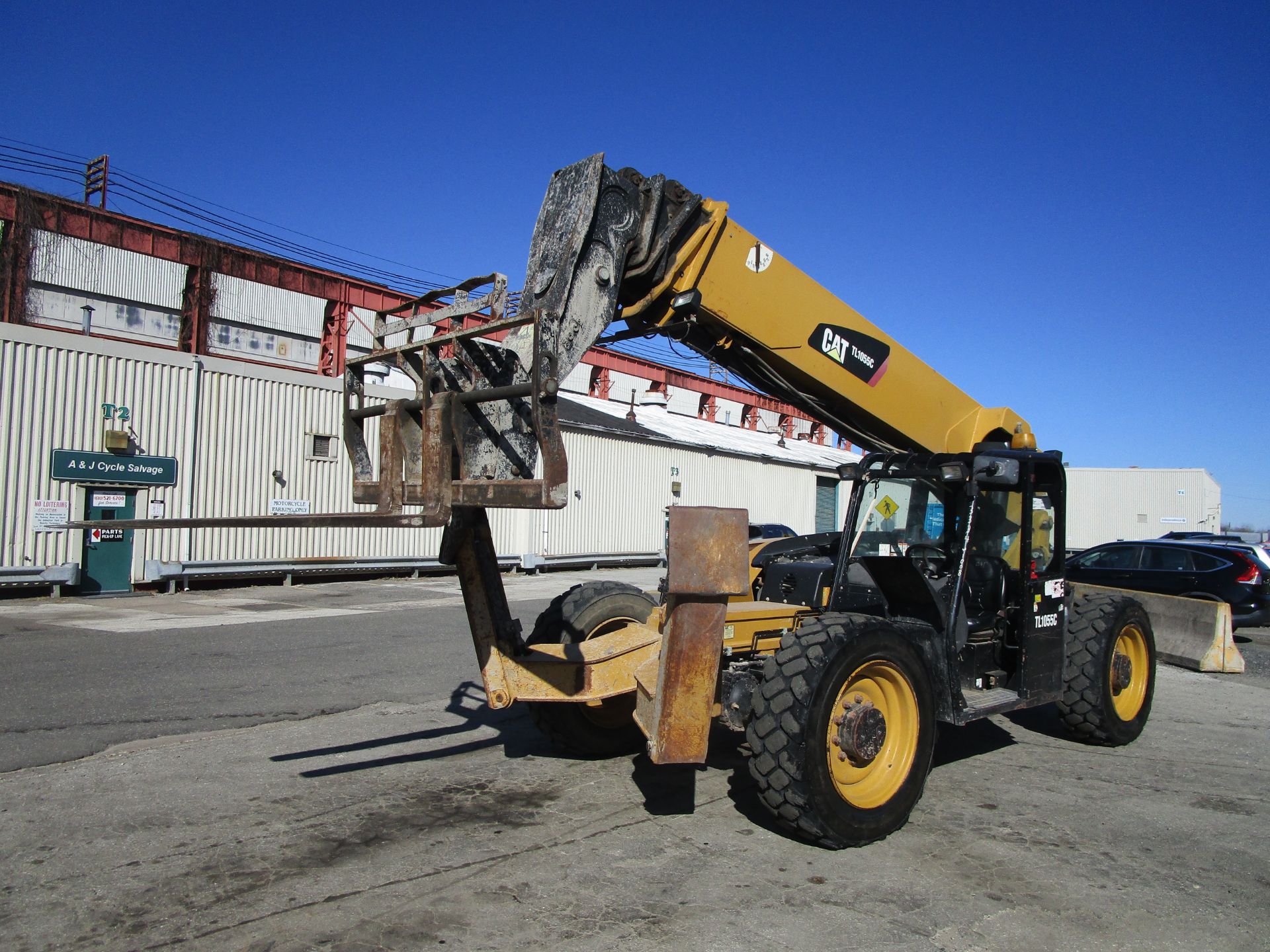 2014 Caterpillar TL1055C 10,000lb Telescopic Forklift - Image 14 of 21