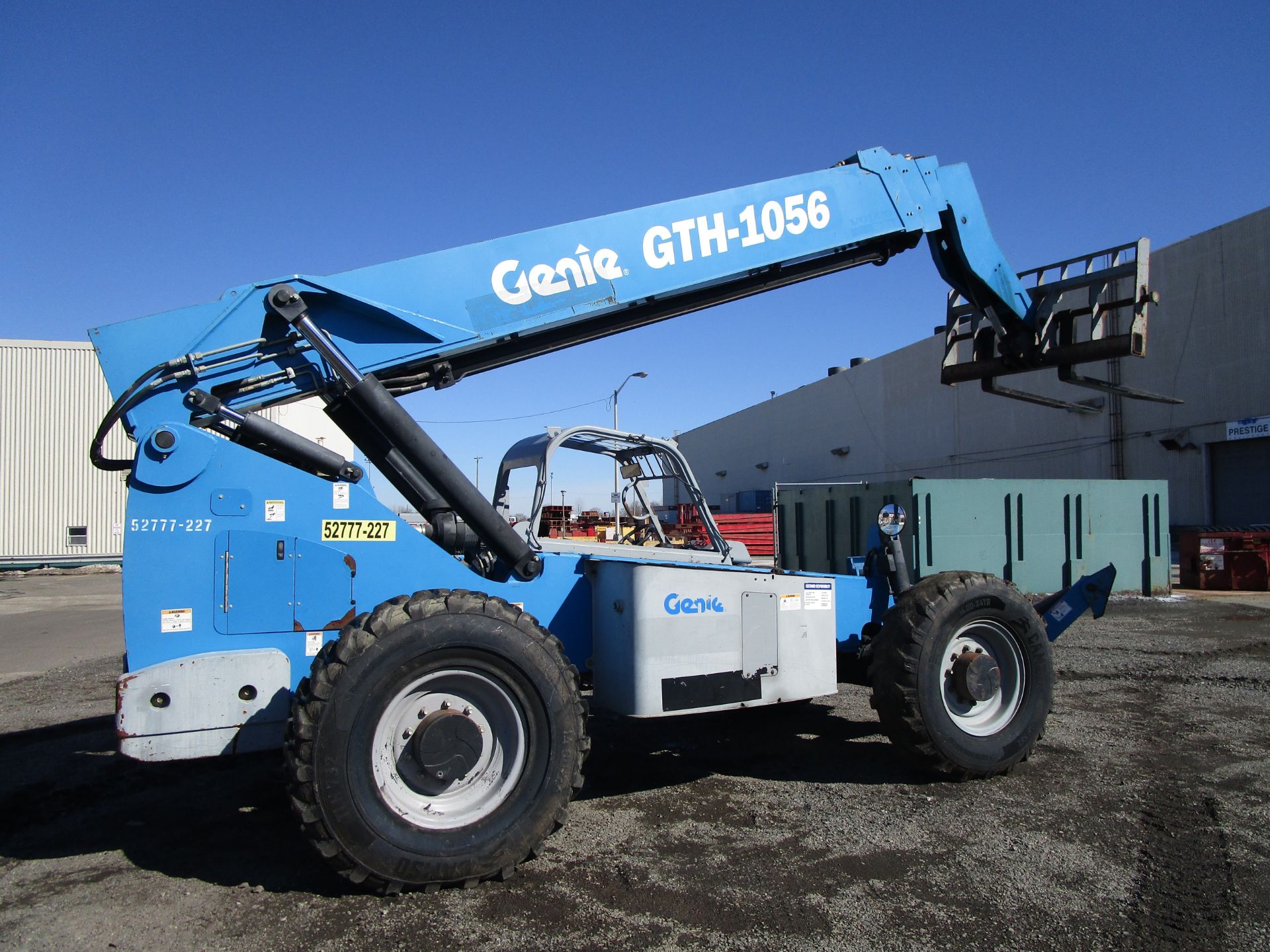 2012 Genie GTH1056 10,000lb Telescopic Forklift - Image 8 of 15