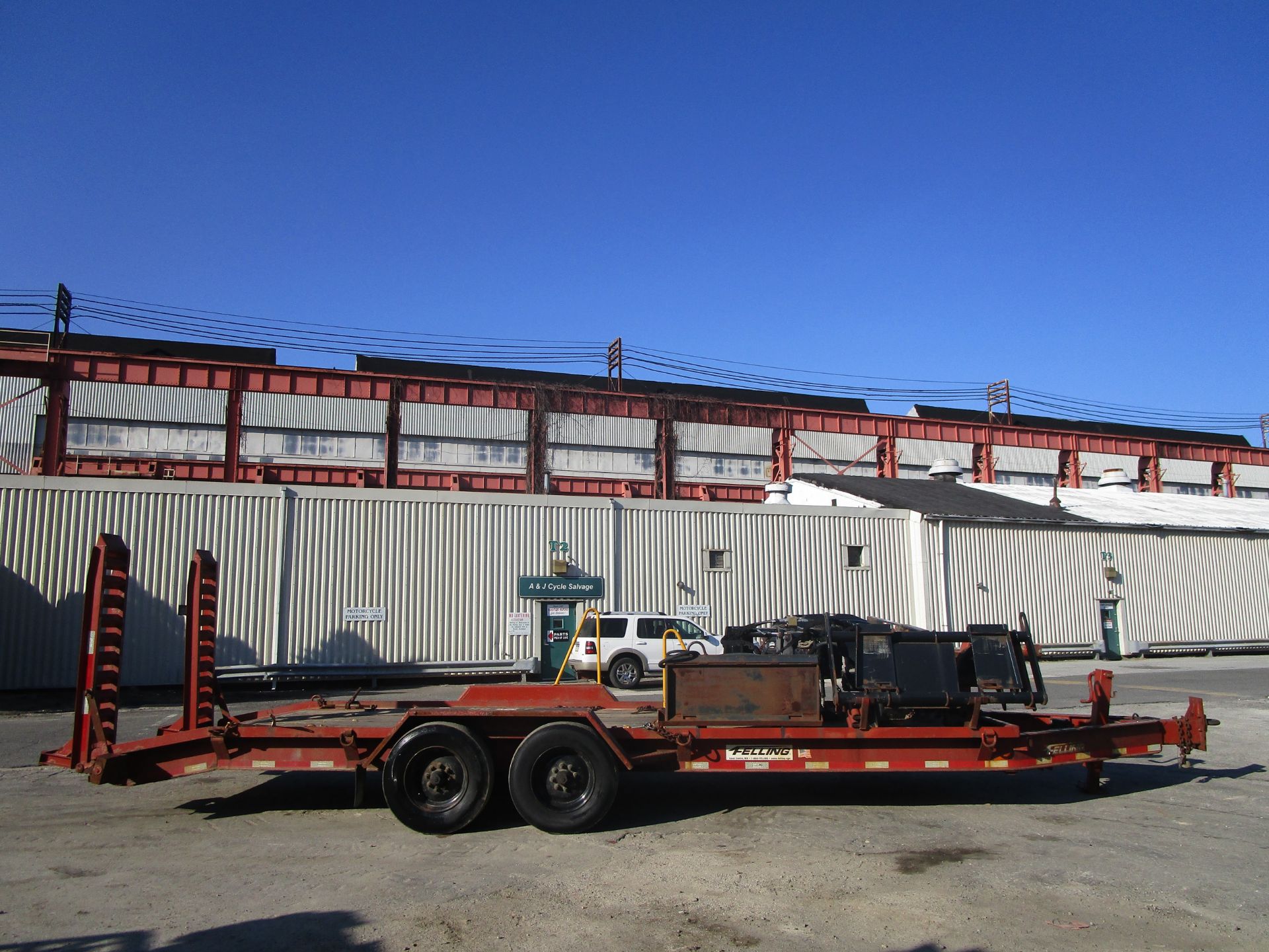 2011 Ditch Witch XT1600 Backhoe with Trailer and Attachments - Image 12 of 24