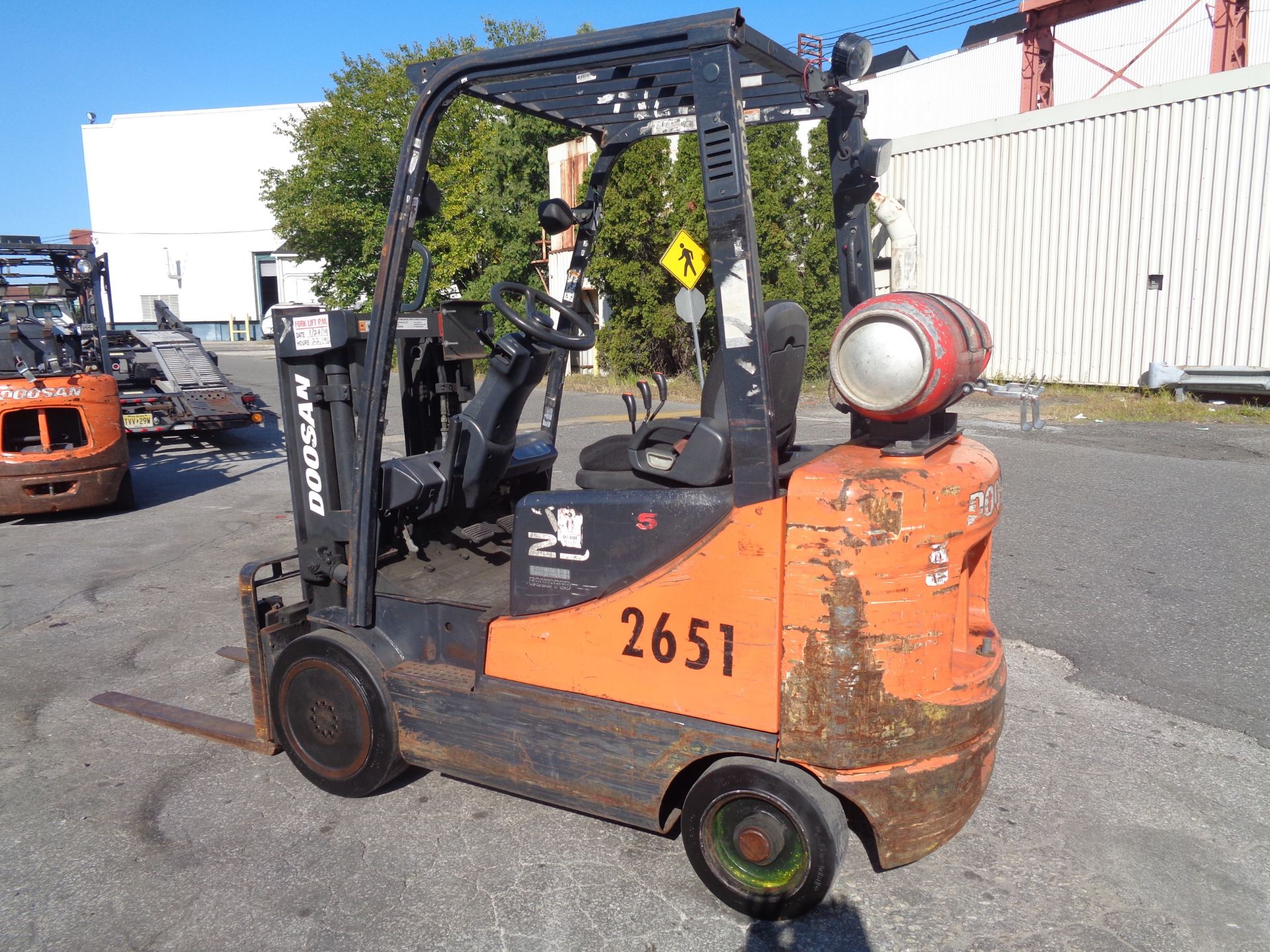 2009 Doosan GC25P-5 3,620lb Forklift - Image 9 of 16