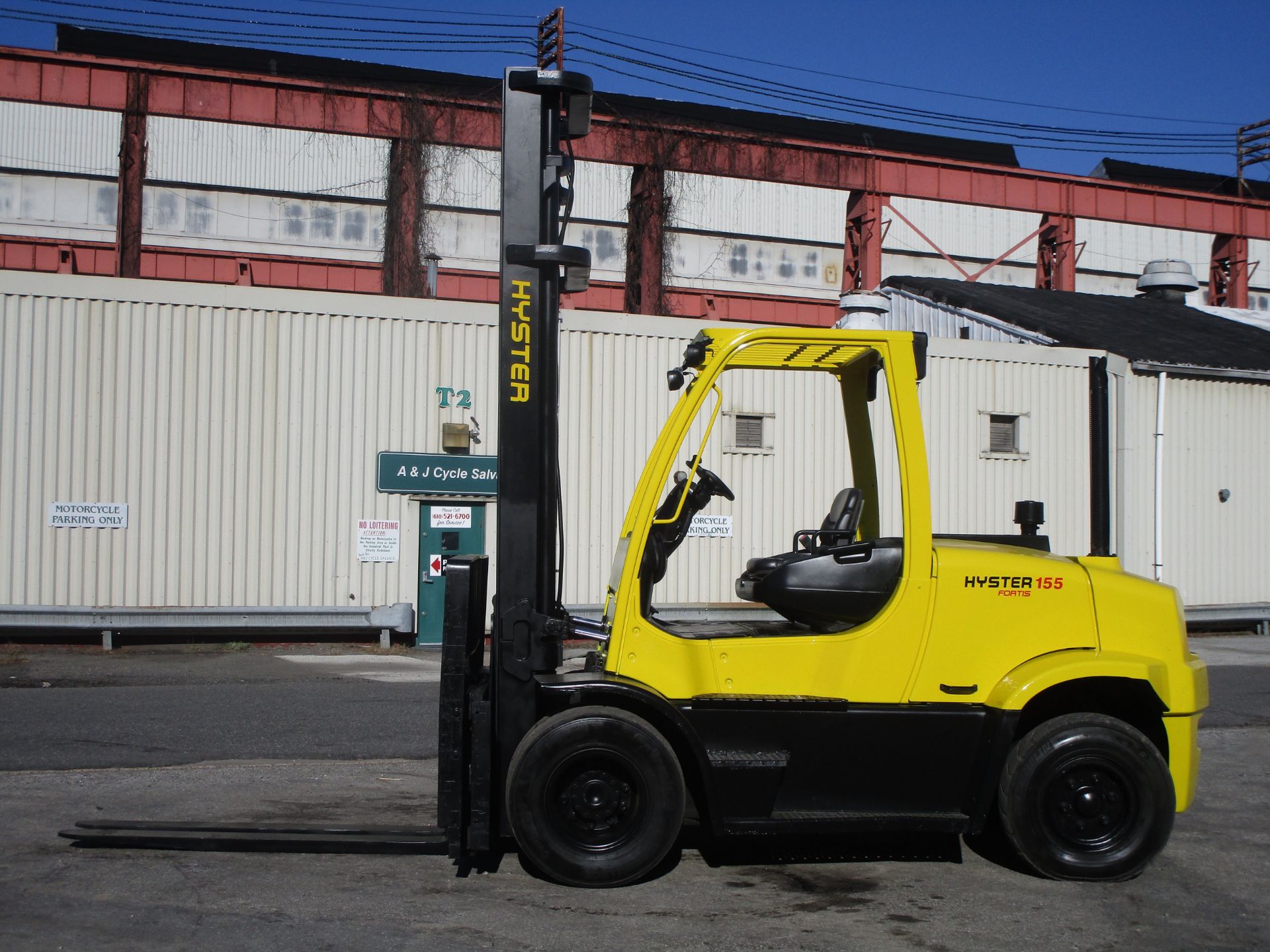 Hyster H155FT 15,000lb Forklift - Image 6 of 17