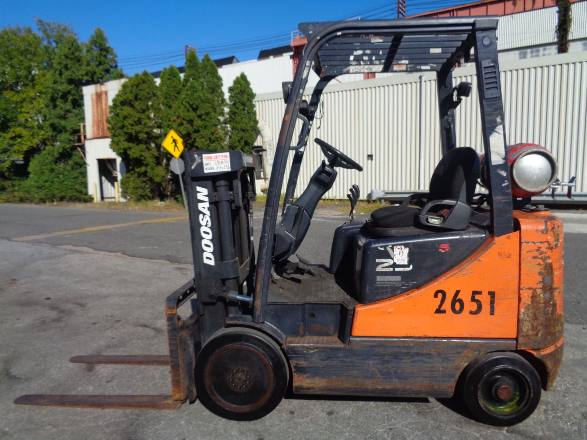 2009 Doosan GC25P-5 3,620lb Forklift - Image 6 of 16