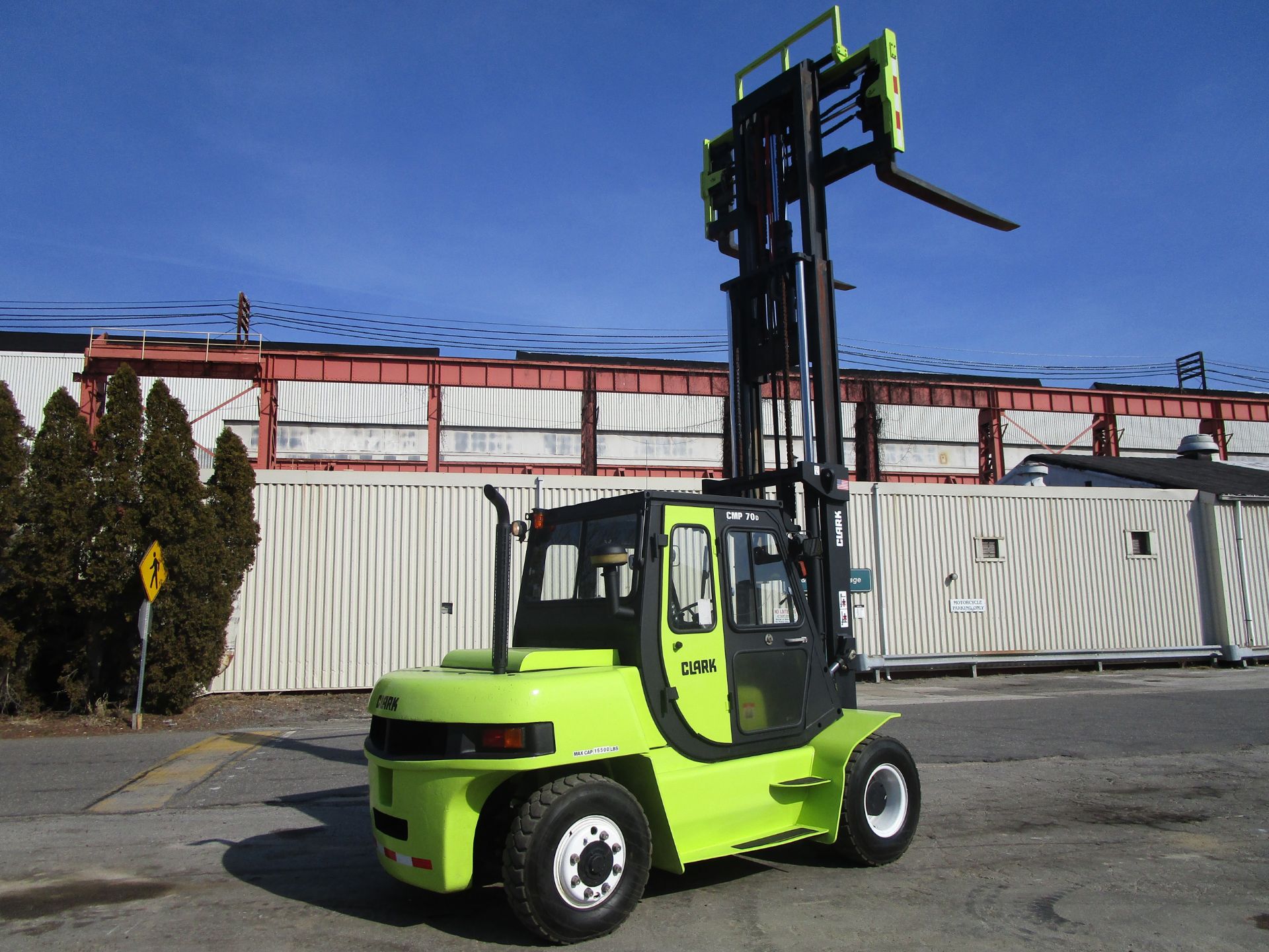 2006 Clark CMP70D 15,000lb Forklift - Image 9 of 12