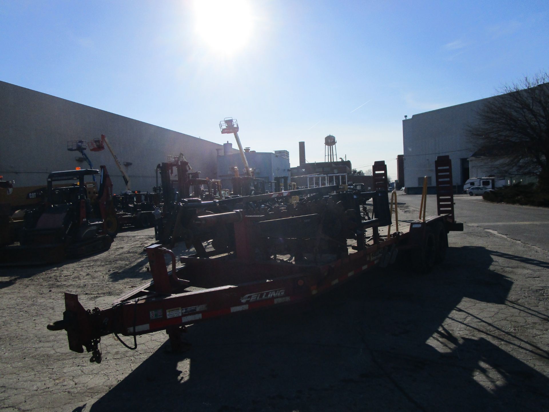 2011 Ditch Witch XT1600 Backhoe with Trailer and Attachments - Image 17 of 24