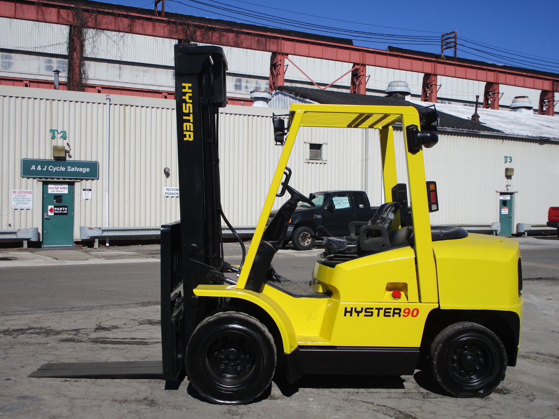 Hyster H90XMS 9,000lb Forklift - Image 6 of 17