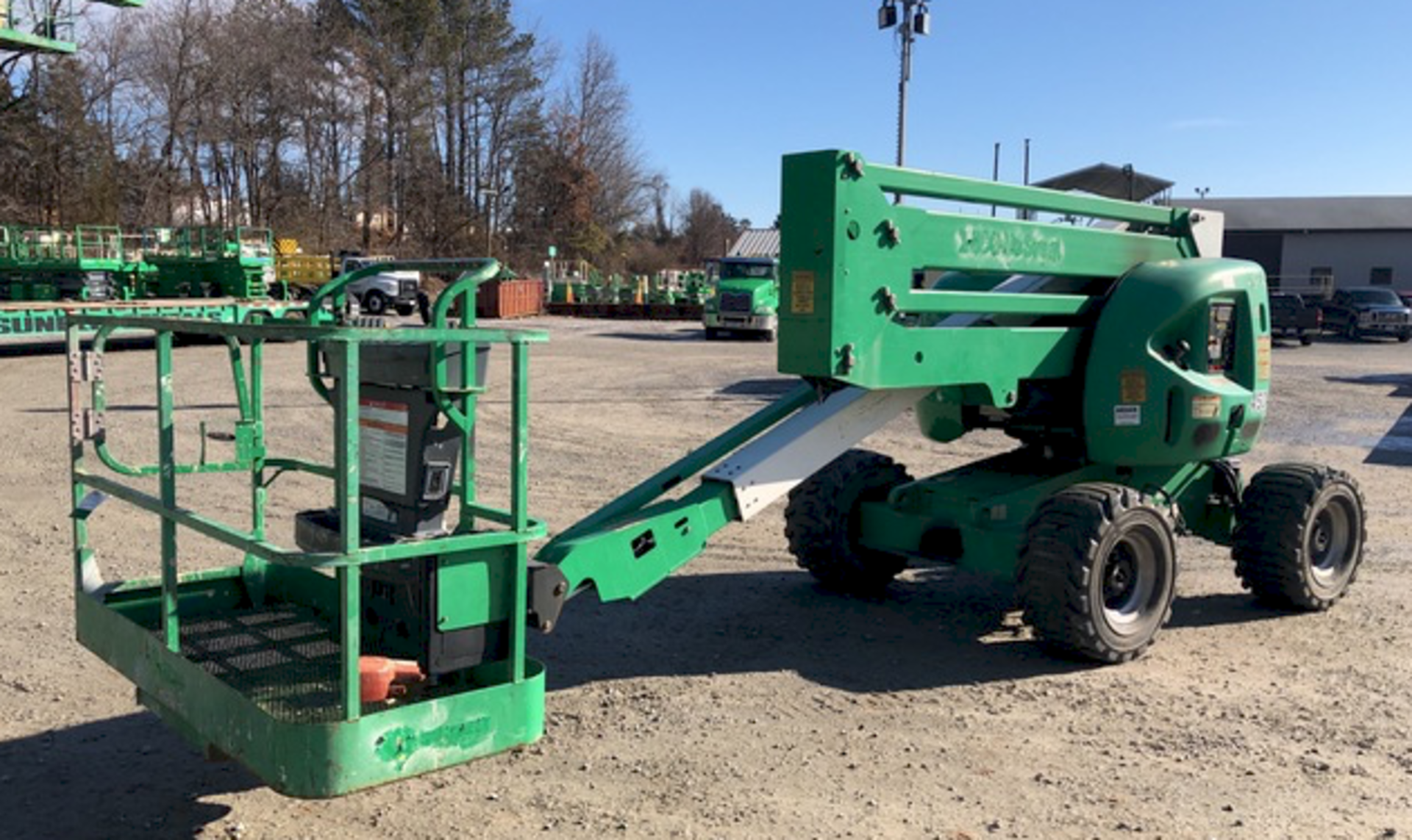 2011 JLG 450A SII 4WD Dual Fuel Articulating Boom Lift