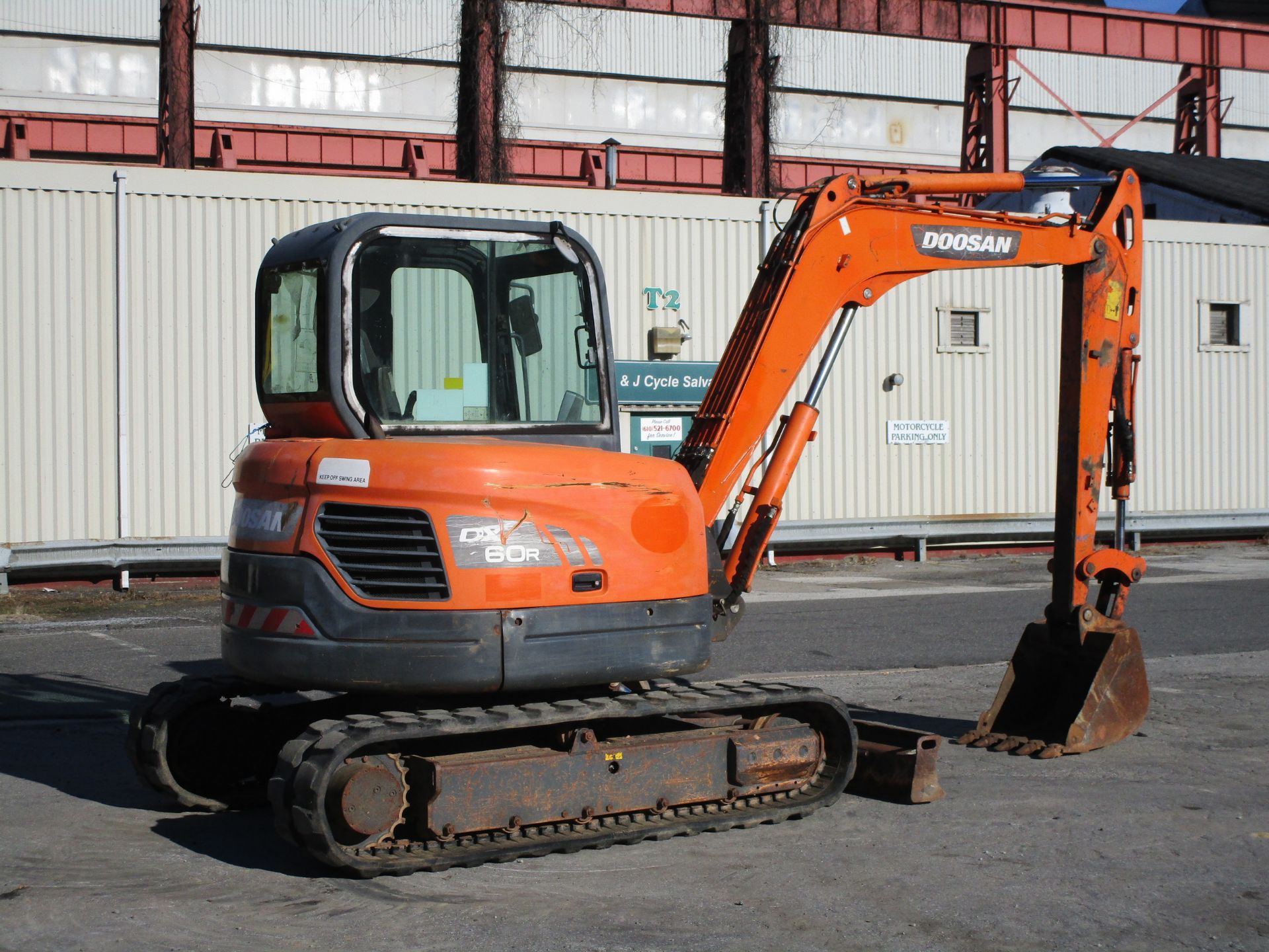 Doosan DX60R Mini Excavator - Image 3 of 18