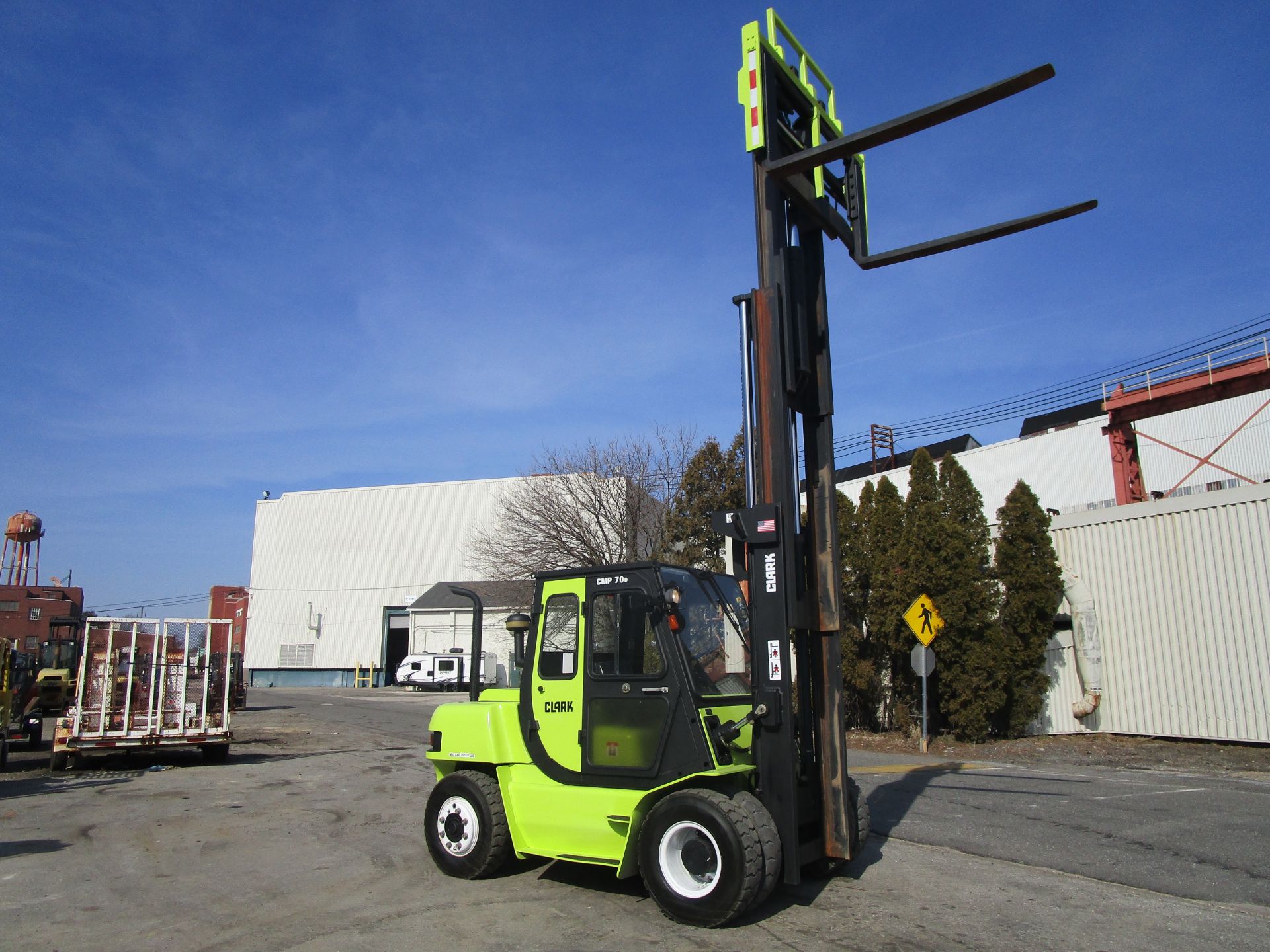 2006 Clark CMP70D 15,000lb Forklift - Image 8 of 12