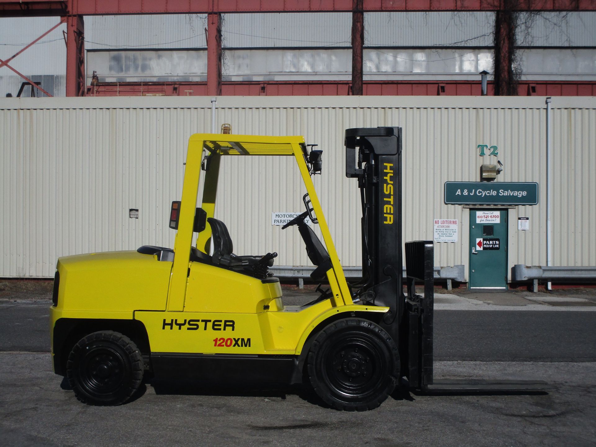 Hyster H120XM 12,000lb Forklift - Image 6 of 17