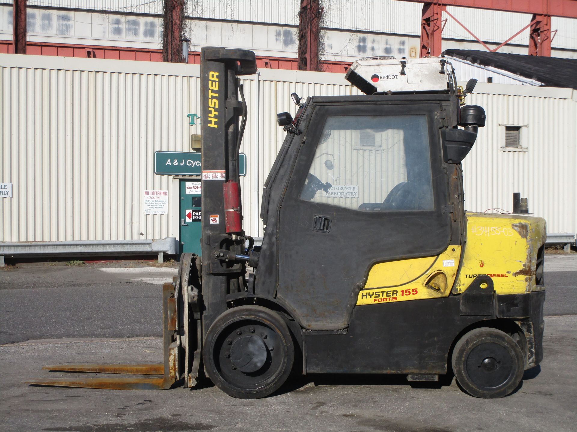 2015 Hyster S155FT 15,000lb Forklift - Image 6 of 16