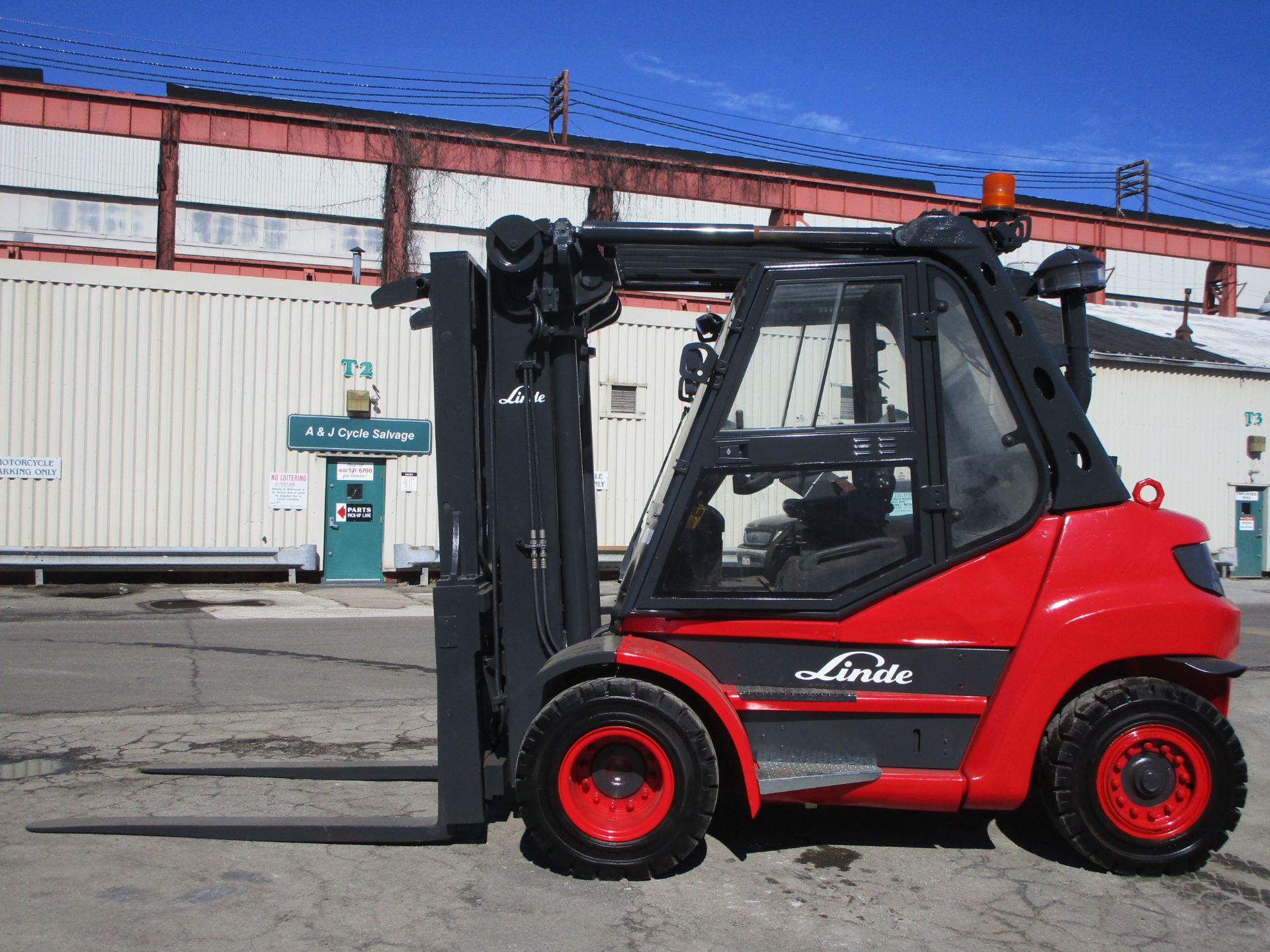 Linde H80D 17,500lb Forklift - Image 6 of 17