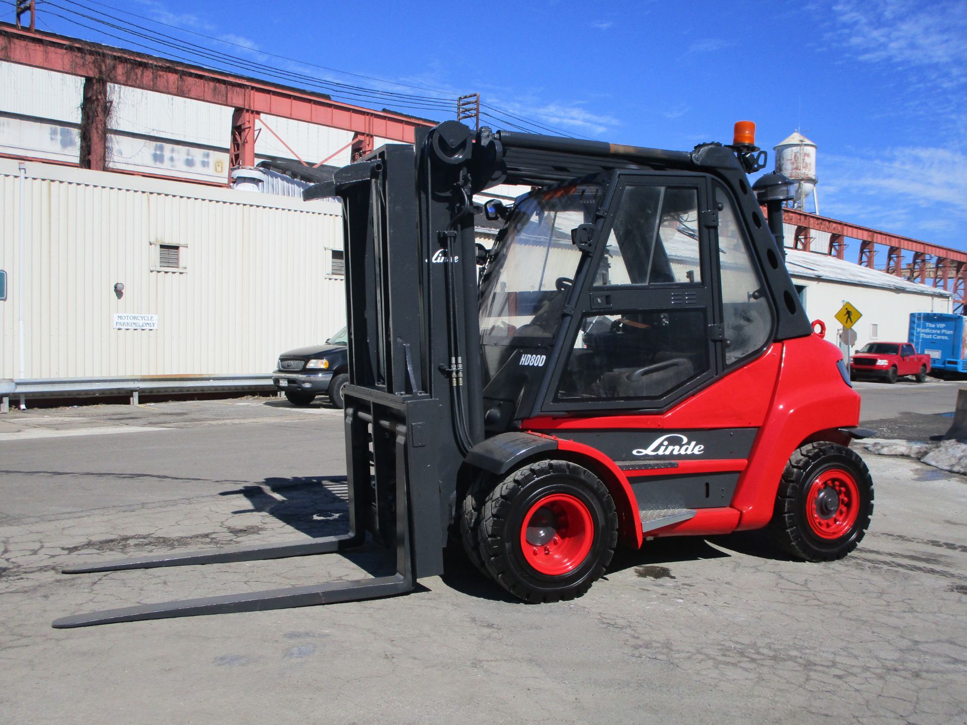 Linde H80D 17,500lb Forklift - Image 8 of 17