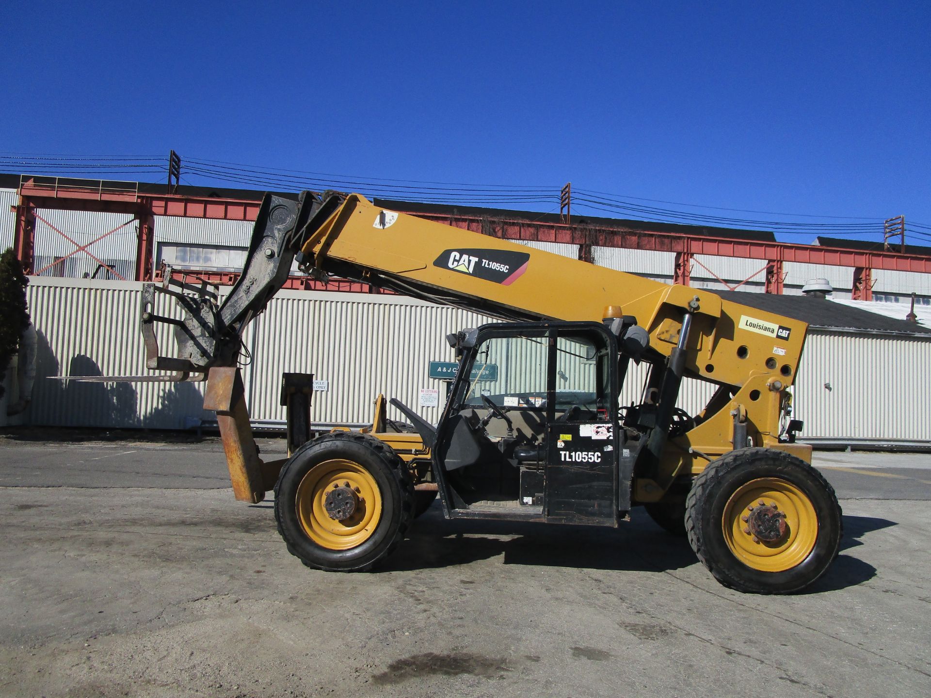 2014 Caterpillar TL1055C 10,000lb Telescopic Forklift - Image 8 of 21