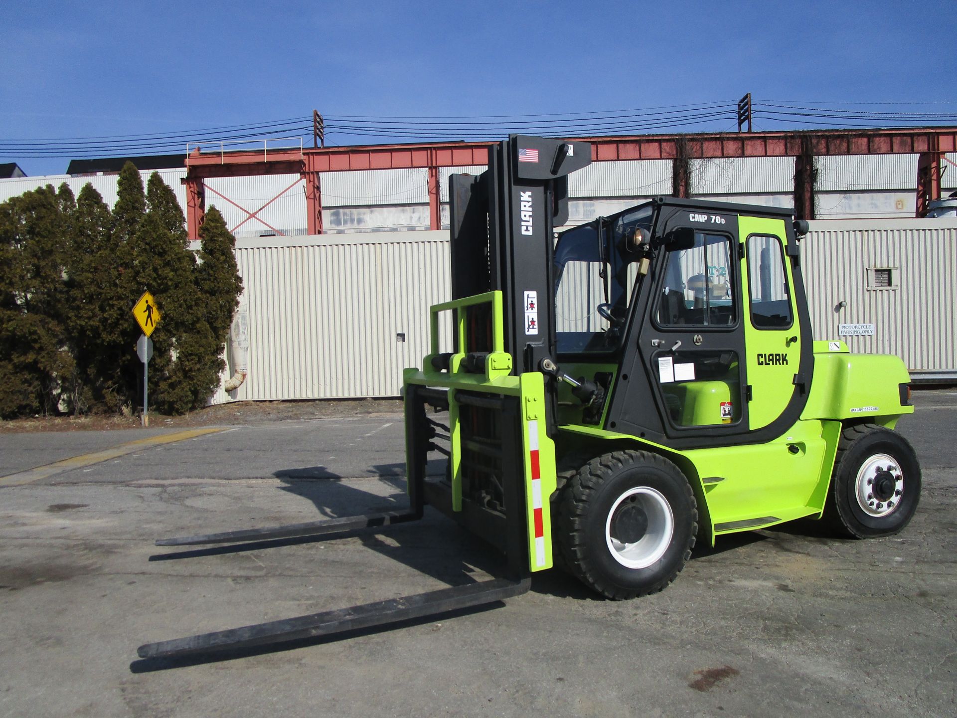 2006 Clark CMP70D 15,000lb Forklift - Image 5 of 12