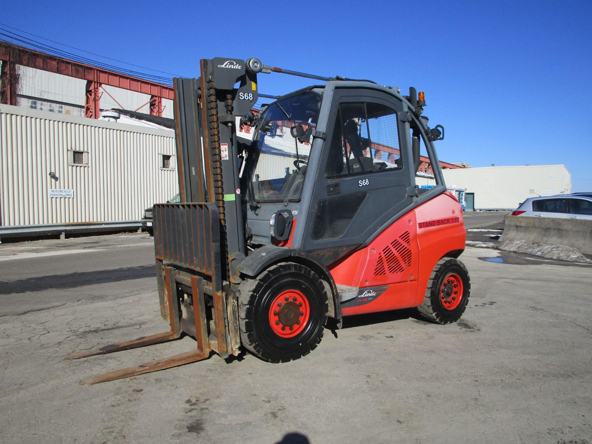 2016 Linde H45D 9,000lb Forklift - Image 8 of 17