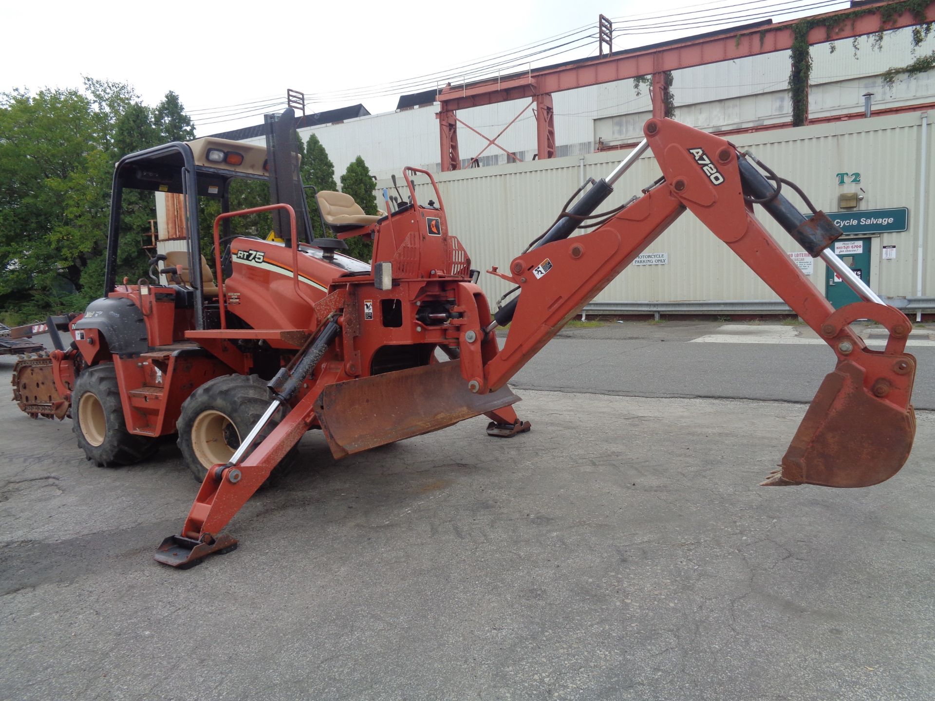 2008 Ditch Witch RT75 Trencher Backhoe - Image 18 of 18