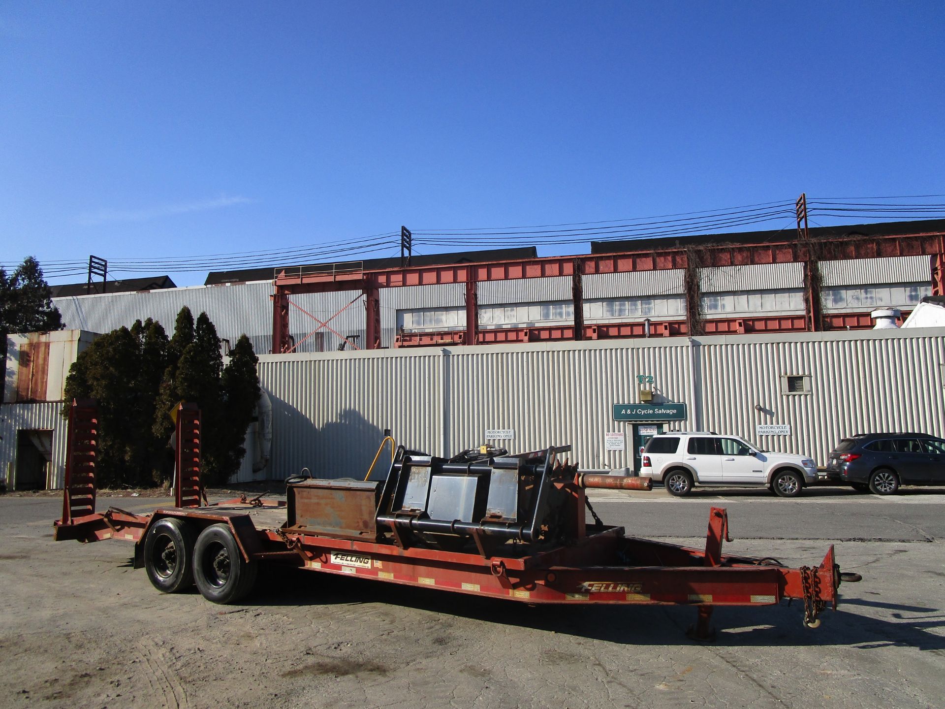 2011 Ditch Witch XT1600 Backhoe with Trailer and Attachments - Image 16 of 24