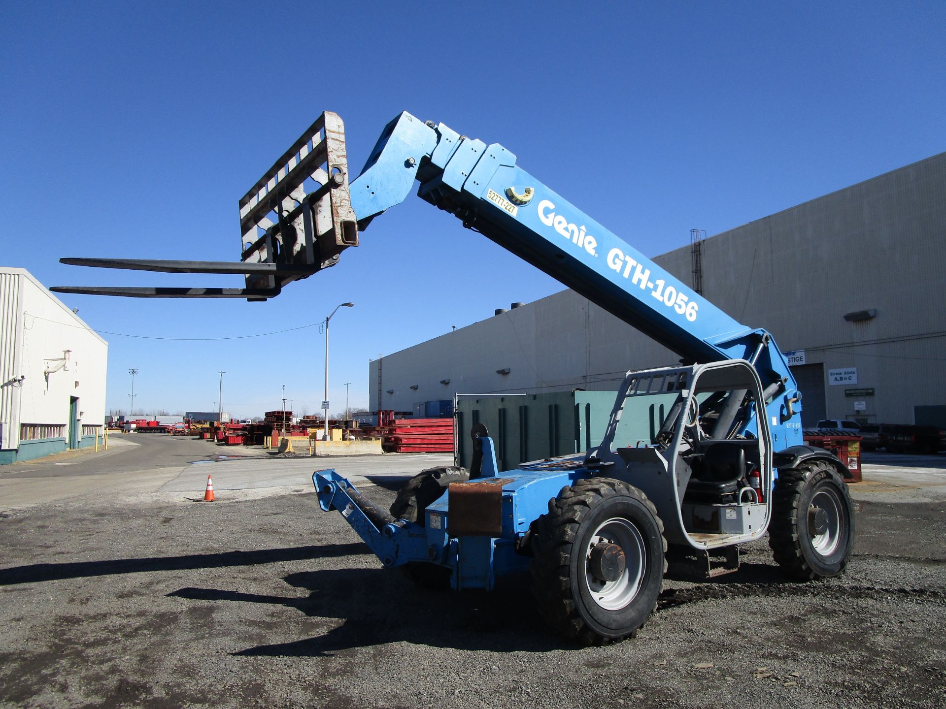 2012 Genie GTH1056 10,000lb Telescopic Forklift - Image 2 of 15