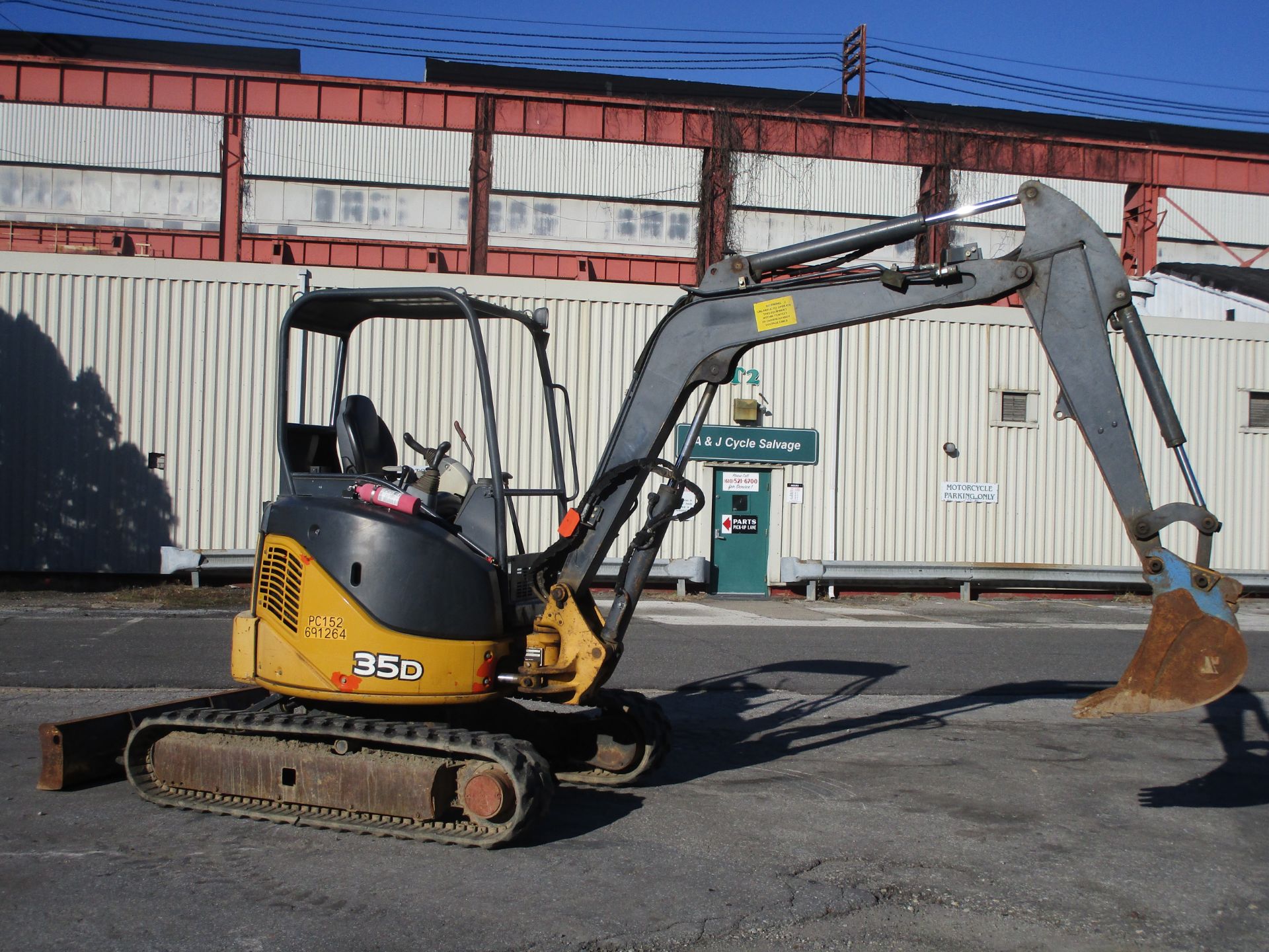 2012 John Deere 35D Excavator - Image 9 of 18