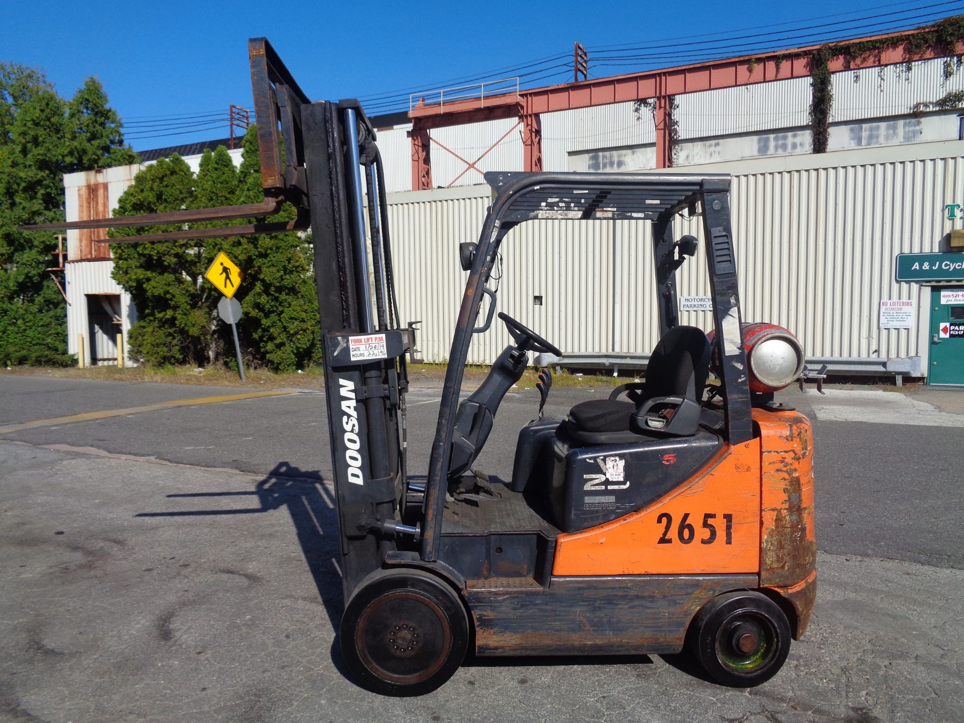 2009 Doosan GC25P-5 3,620lb Forklift - Image 13 of 16