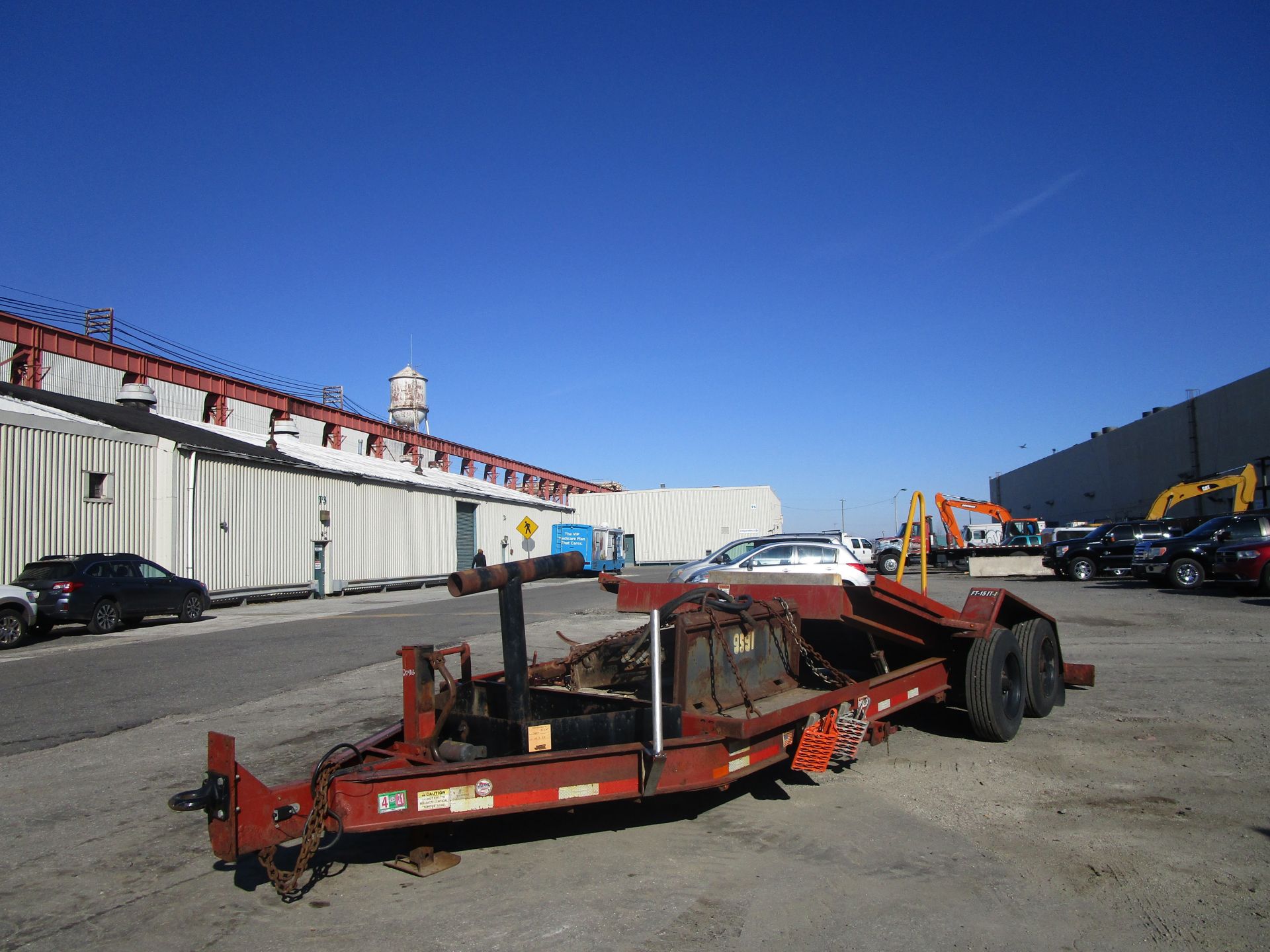 2011 Ditch Witch XT1600 Trencher Backhoe w/ Trailer - Image 36 of 41