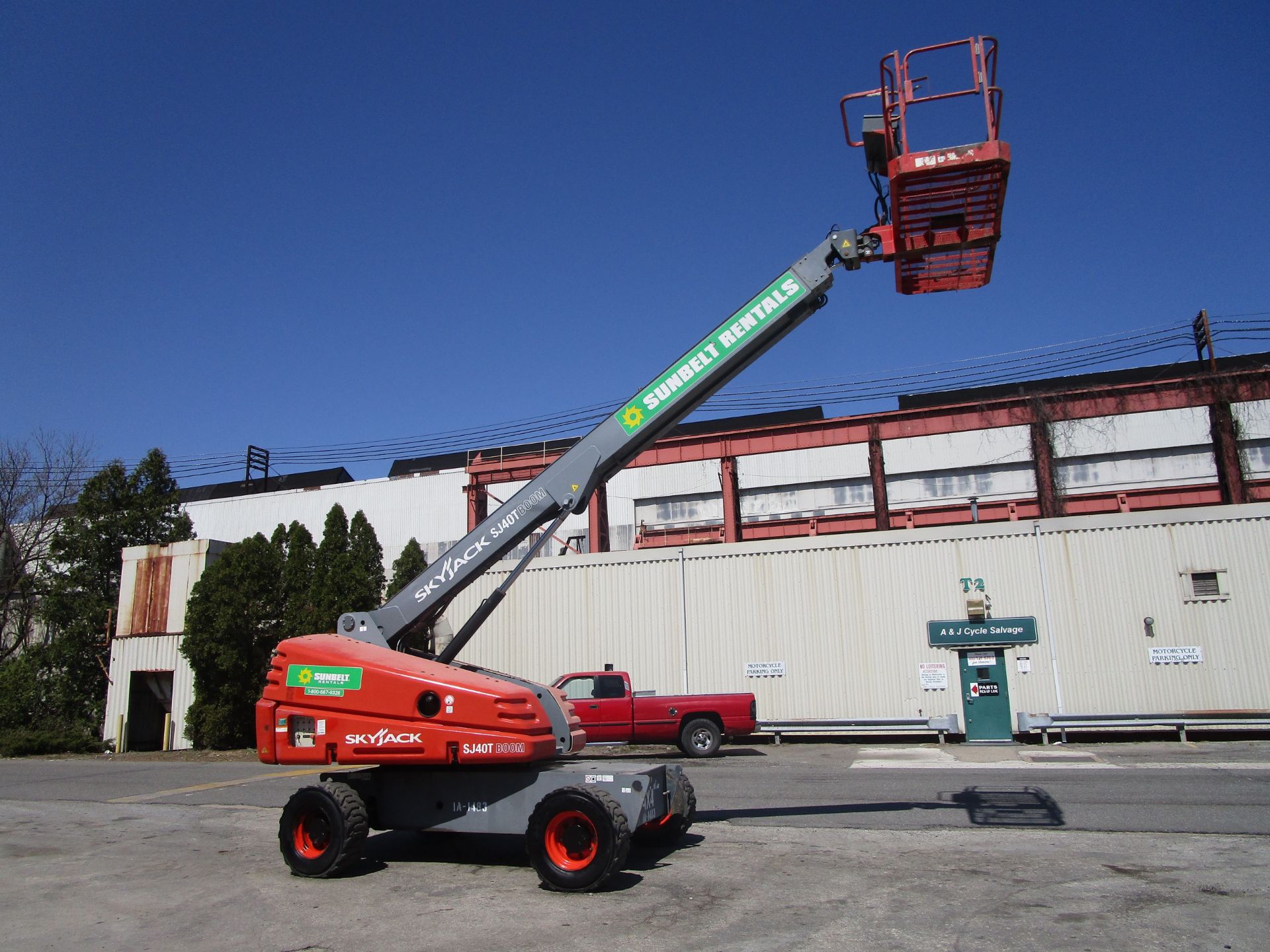 2014 Skyjack SJ40T Boom Lift - Image 4 of 11