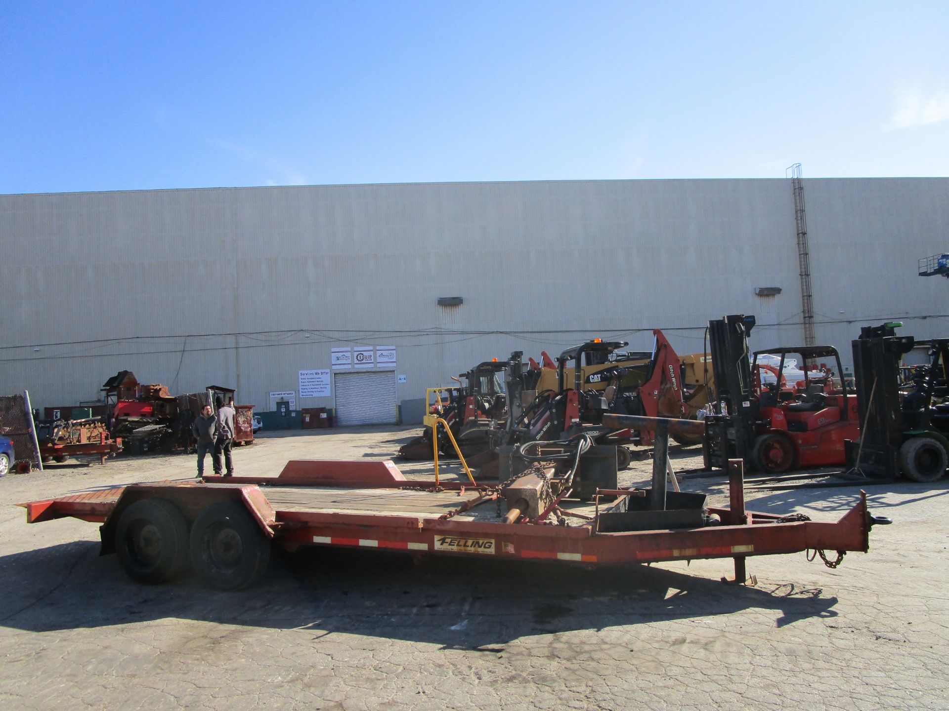 2011 Ditch Witch XT1600 Trencher Backhoe w/ Trailer - Image 33 of 41