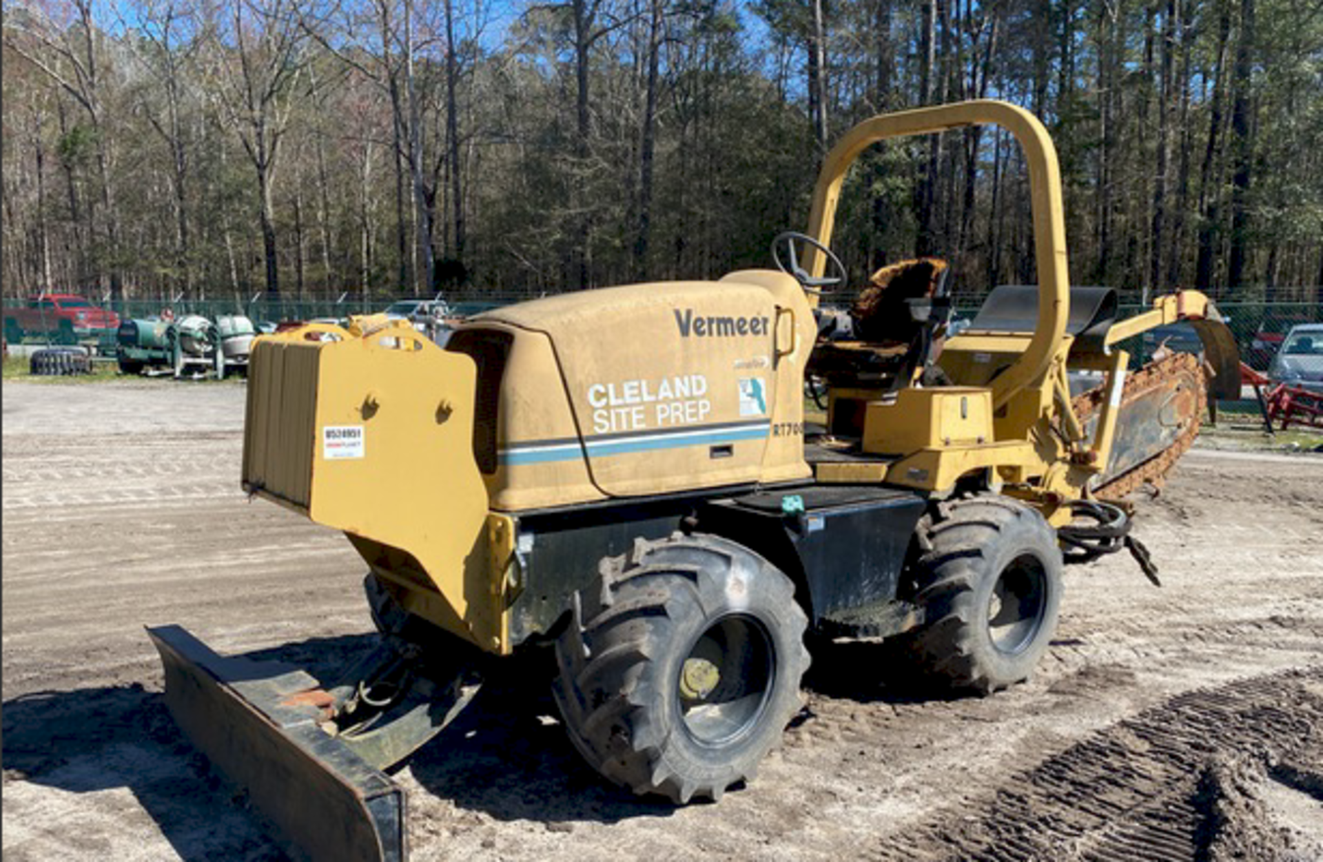 Vermeer RT700 Trencher