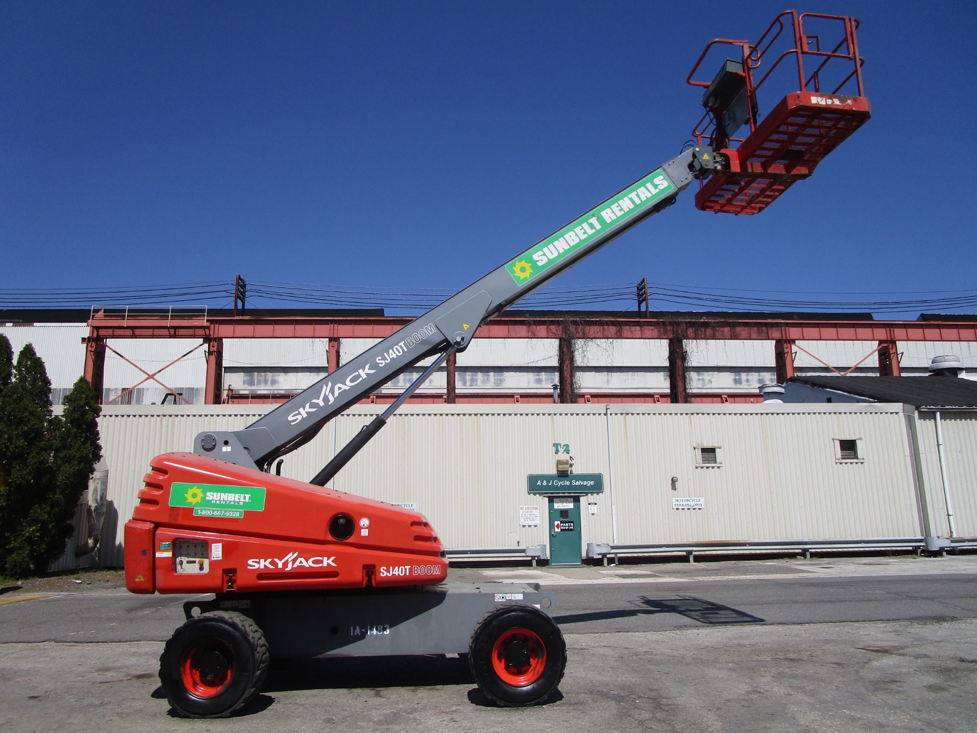 2014 Skyjack SJ40T Boom Lift - Image 2 of 11