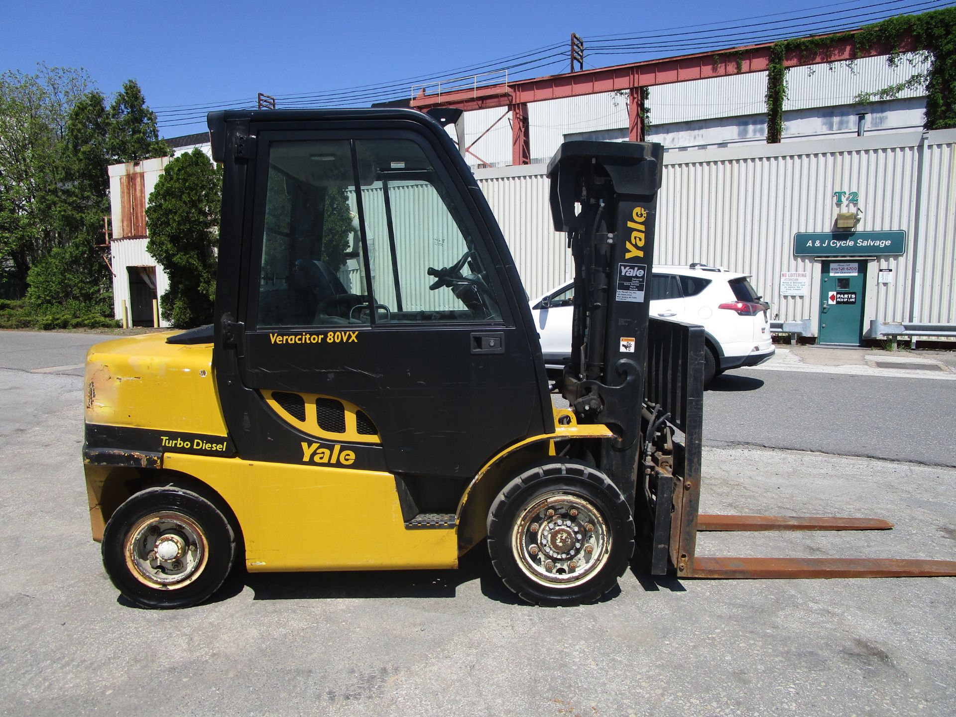 2012 Yale GDP080VX 8,000 lb Forklift