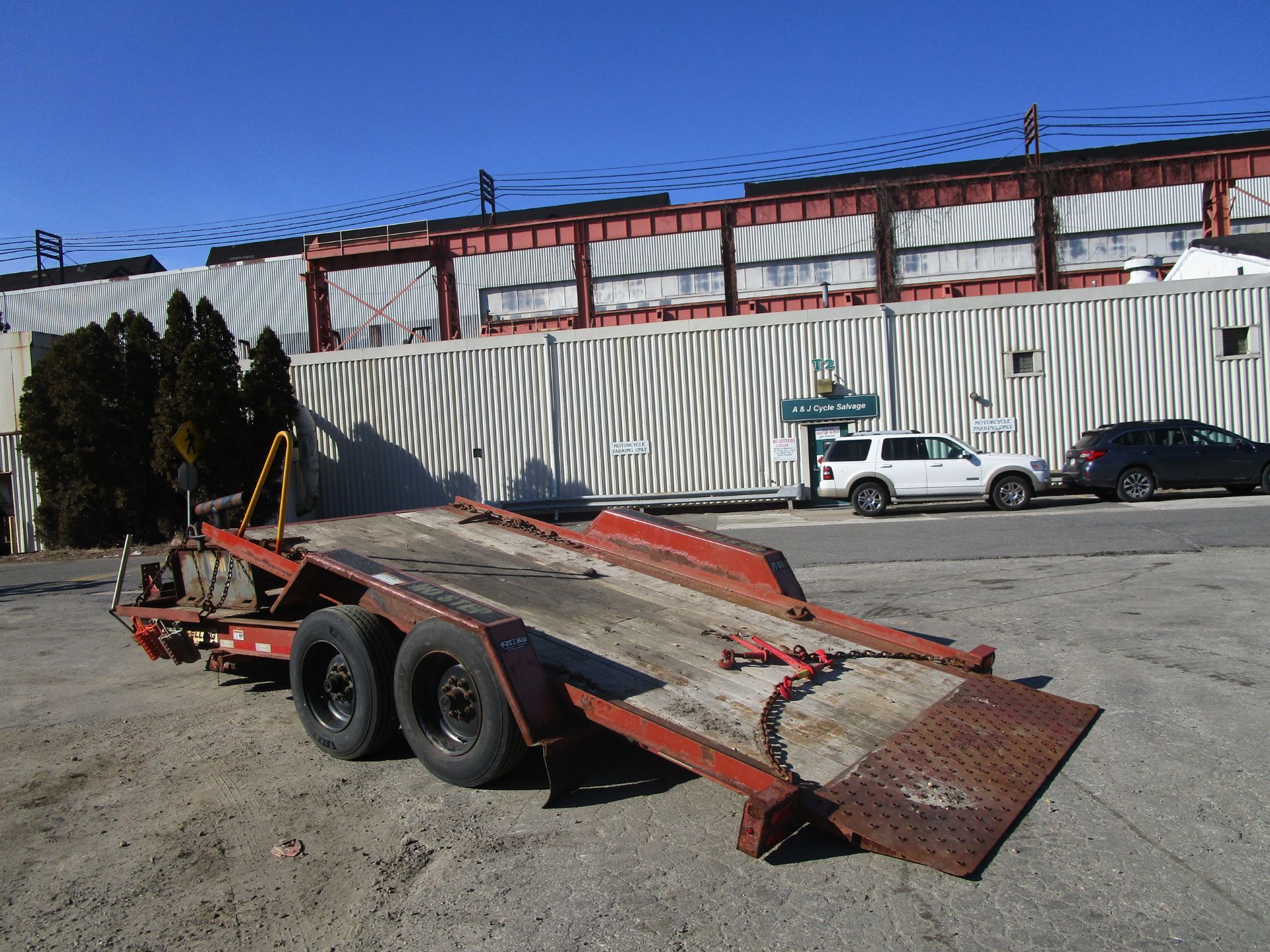 2011 Ditch Witch XT1600 Trencher Backhoe w/ Trailer - Image 39 of 41