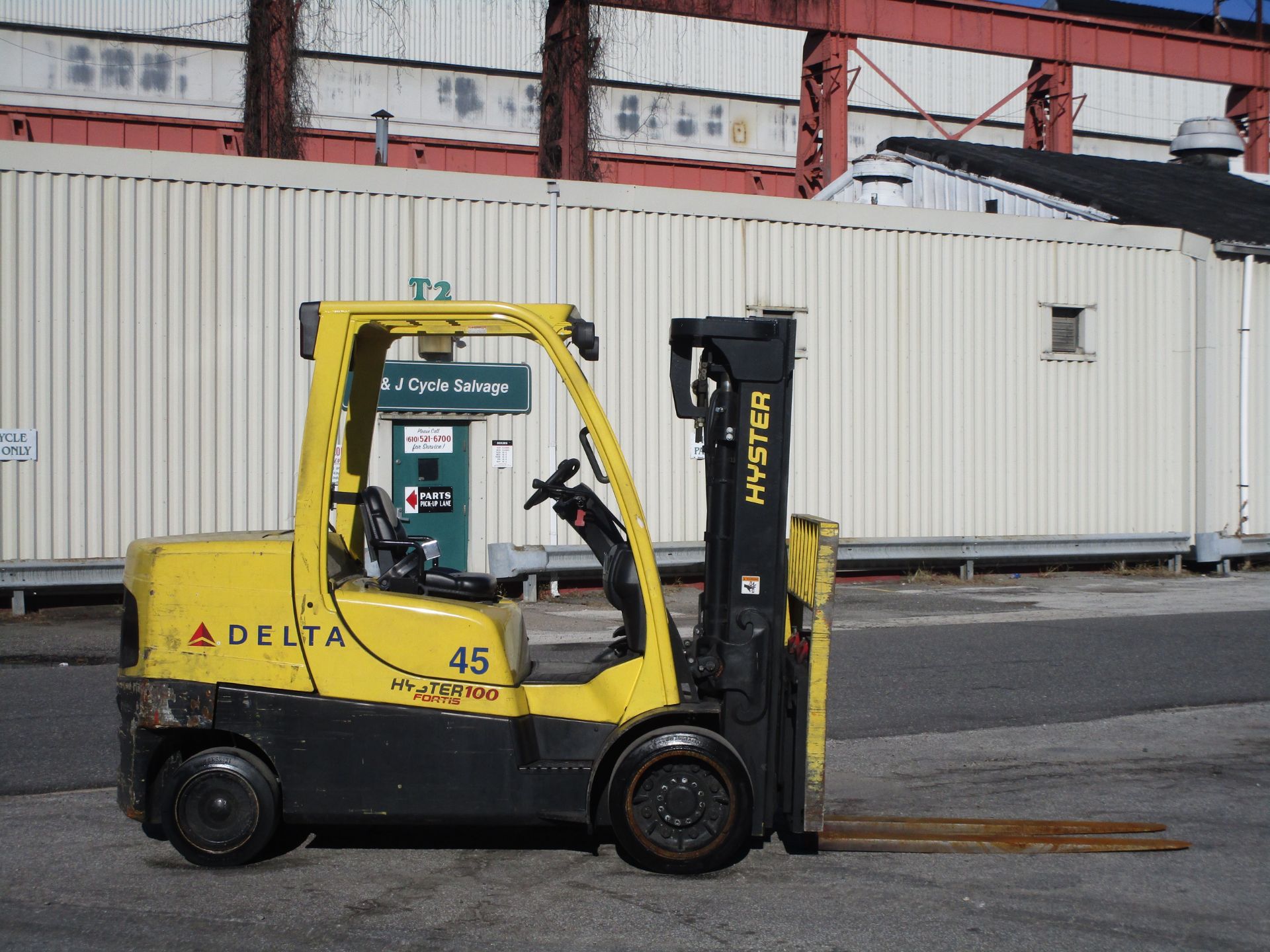 2012 Hyster S100FT 10,000 lb Forklift