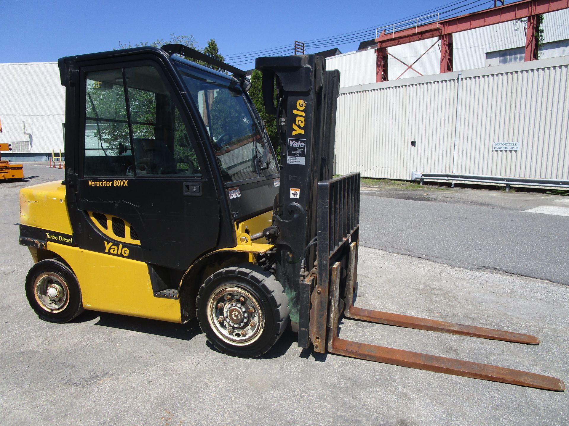 2012 Yale GDP080VX 8,000 lb Forklift - Image 5 of 18