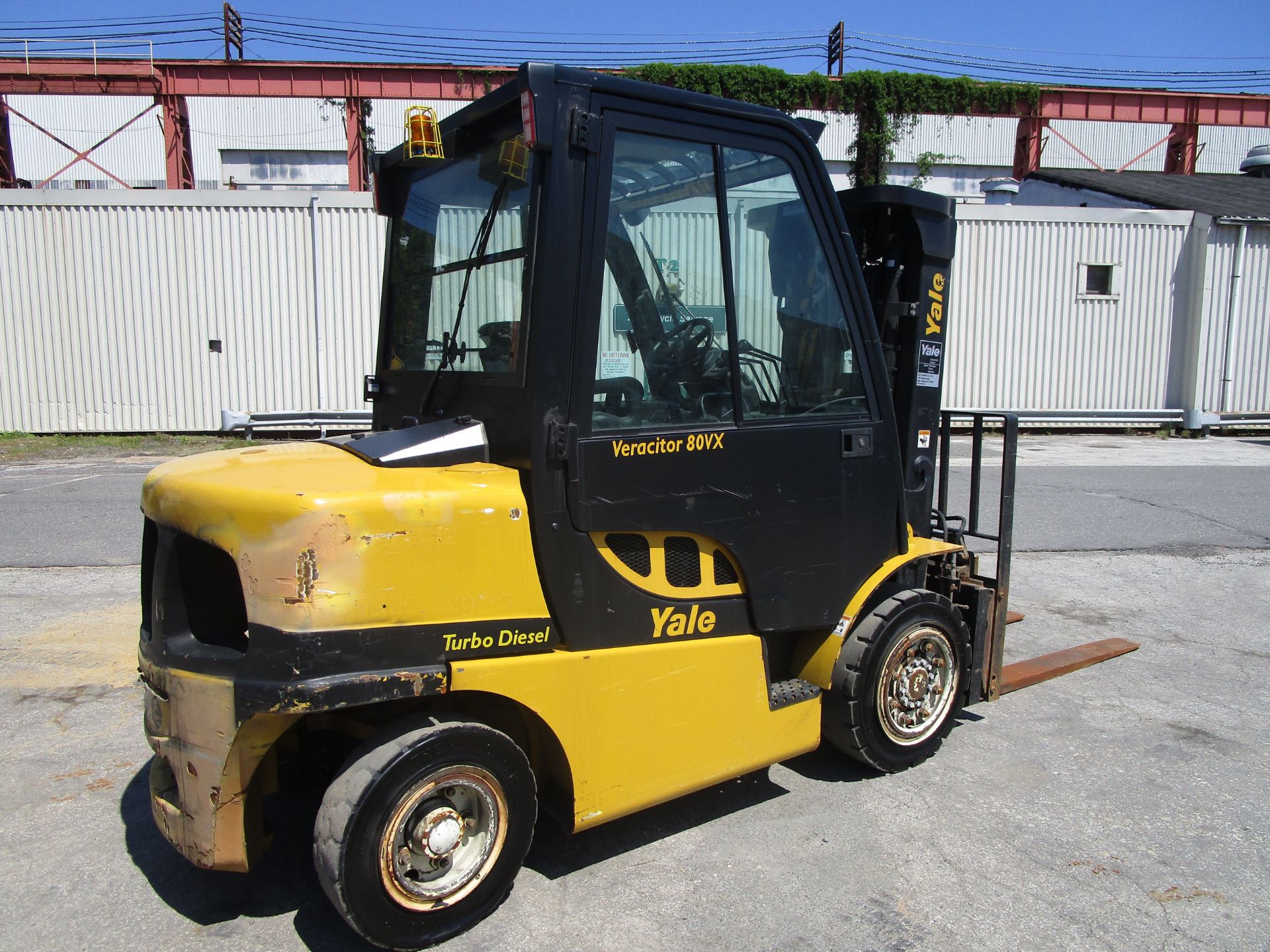 2012 Yale GDP080VX 8,000 lb Forklift - Image 6 of 18