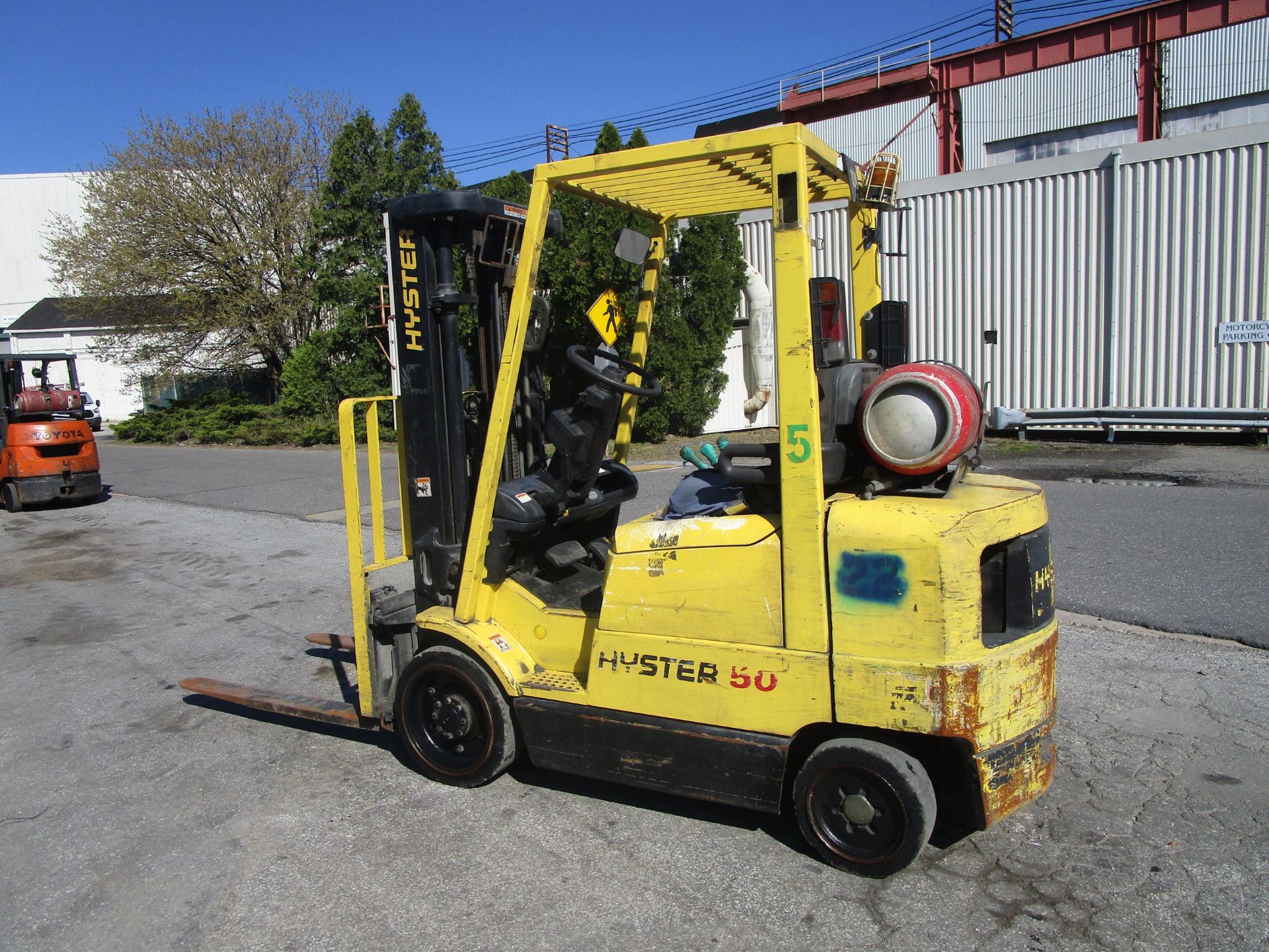 Hyster S50XM 5000 lb Forklift- Located in Lester, PA - Image 2 of 7