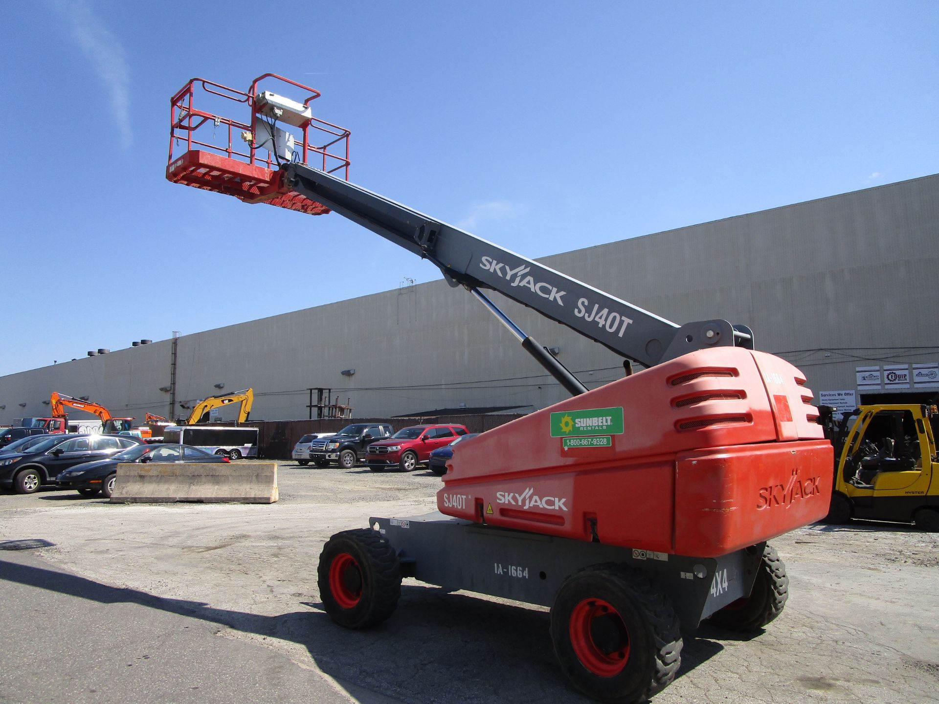 2014 Skyjack SJ40T Boom Lift- Located in Lester, PA - Image 5 of 8