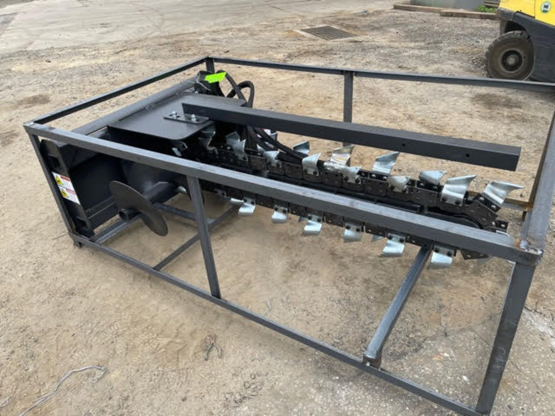 New Wolverine Skid Steer Trencher Attachment (o)- Located in Lester, PA