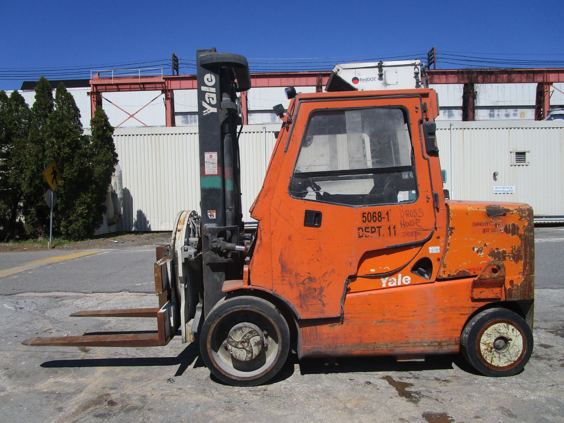 2015 Yale GDC155VX 15,500lb Forklift - Located in Lester, PA