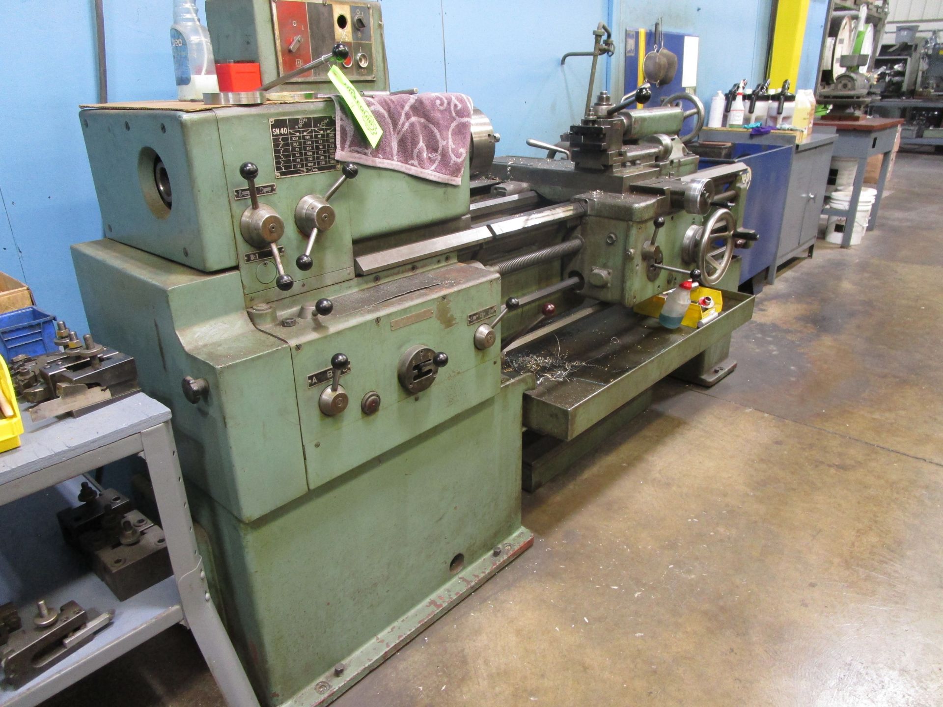 TOS SN4OB Gap Bed Engine Lathe- Located in Chalfont, PA