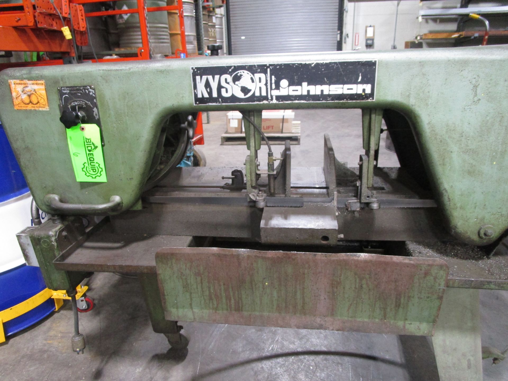 Kysor Johnson Manual Bandsaw- Located in Chalfont, PA - Image 2 of 4
