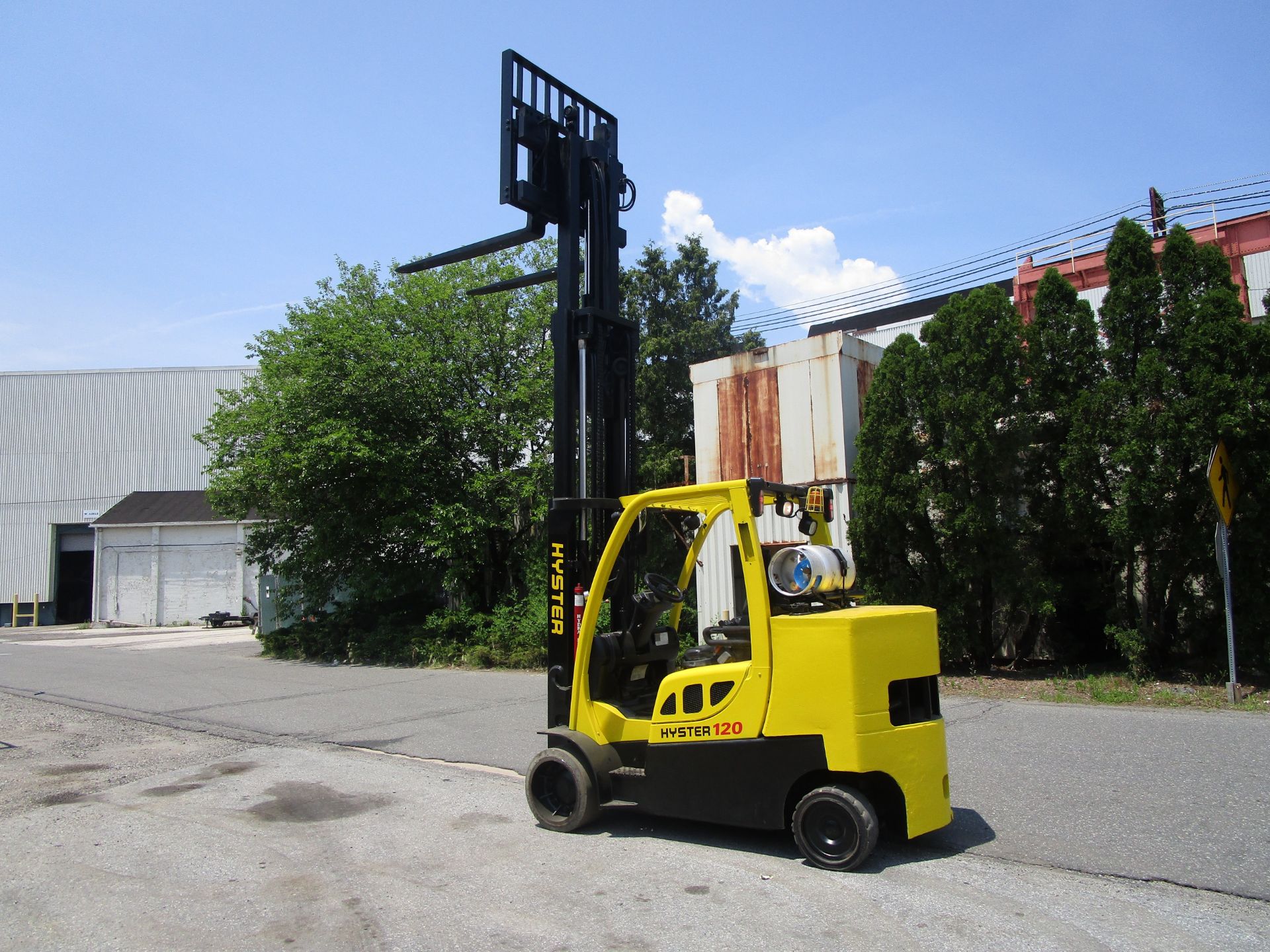 Hyster S120FTPRS 12,000 lbs Forklift- Located in Lester, PA - Image 8 of 10